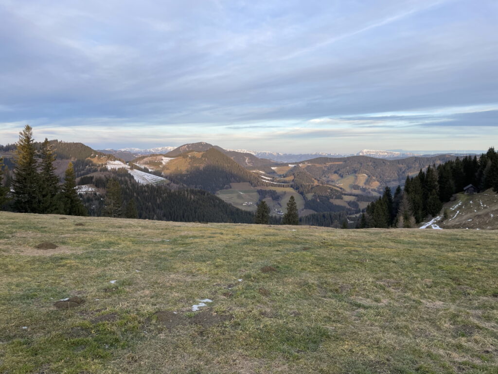 View from the trail towards <i>Streberkogel</i>