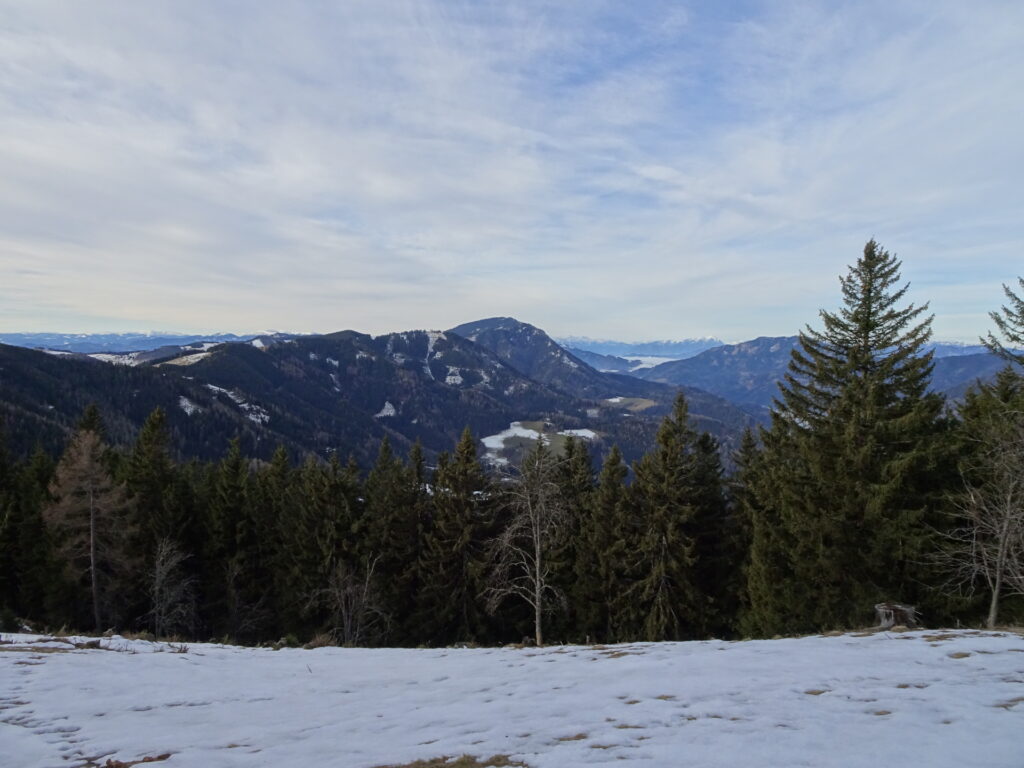 View from the trail up to <i>Zechnerschlag</i>