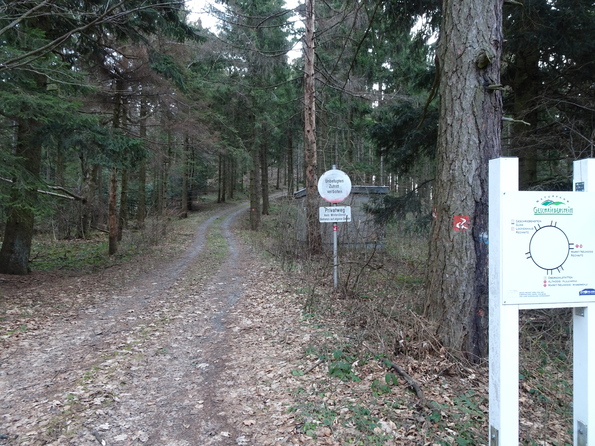 The Alpannonia® hiking trail towards <i>Geschriebenstein</i>