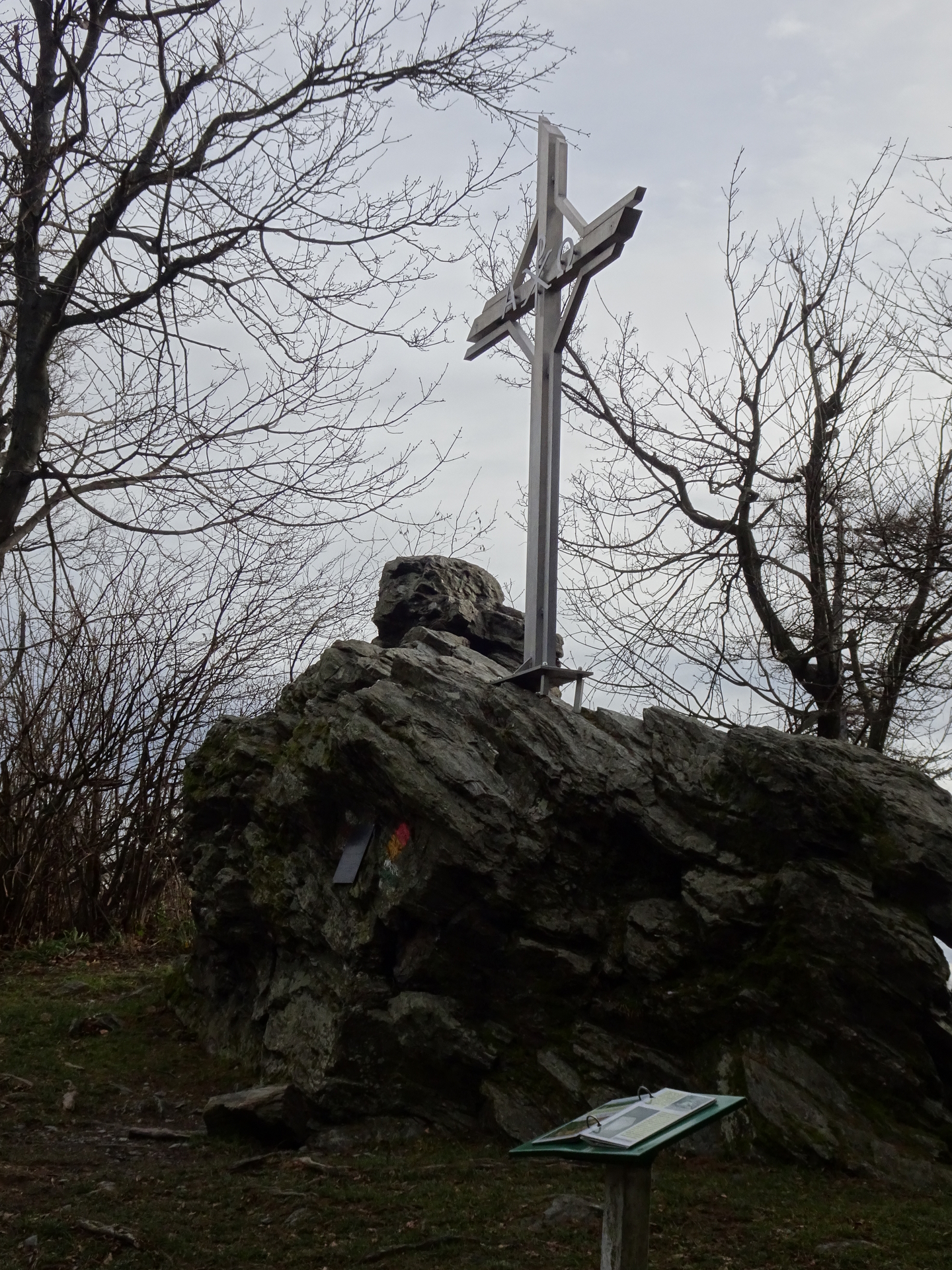 The summit cross of <i>Geschriebenstein</i>