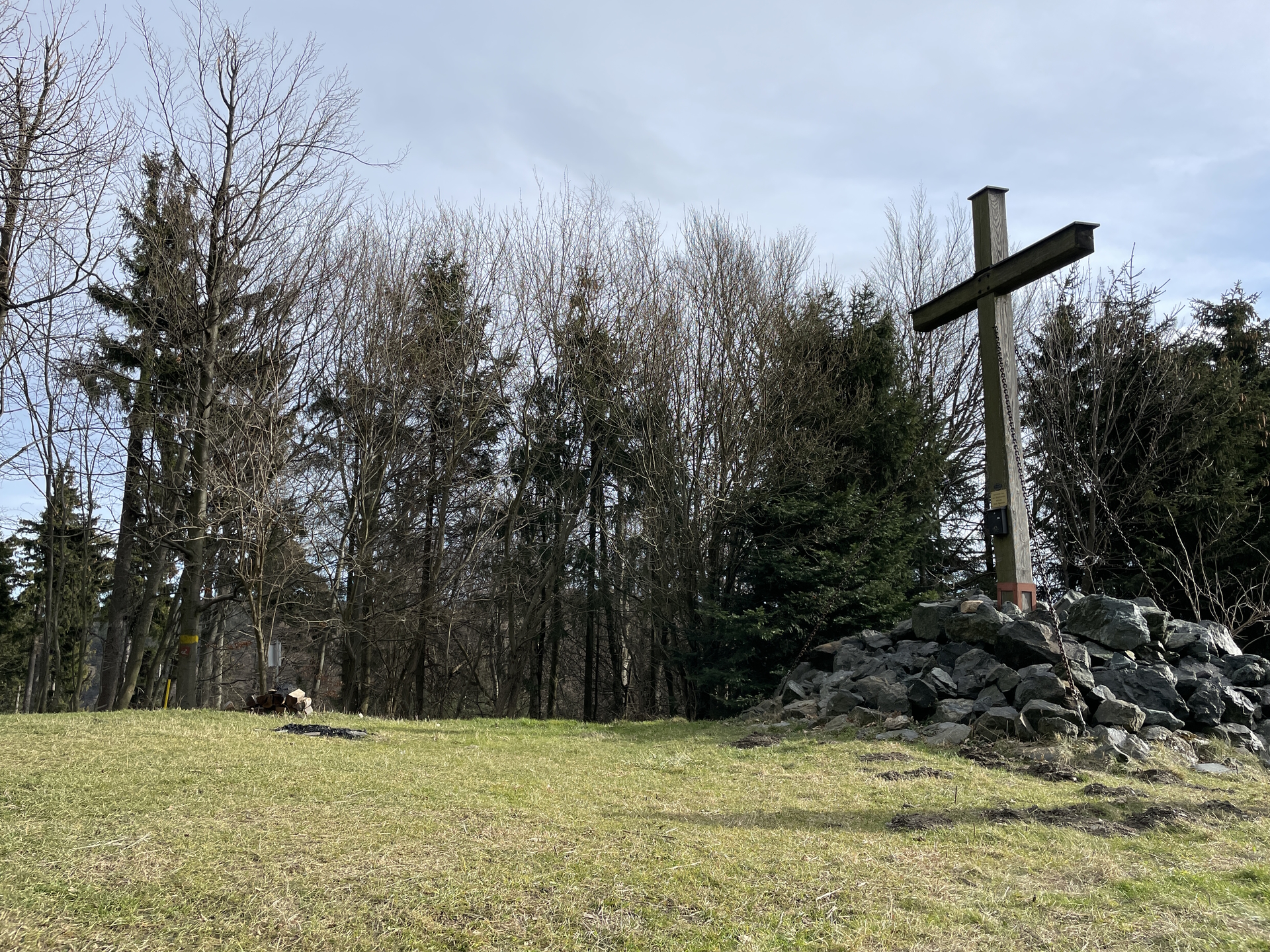 The summit cross of <i>Hirschenstein</i>