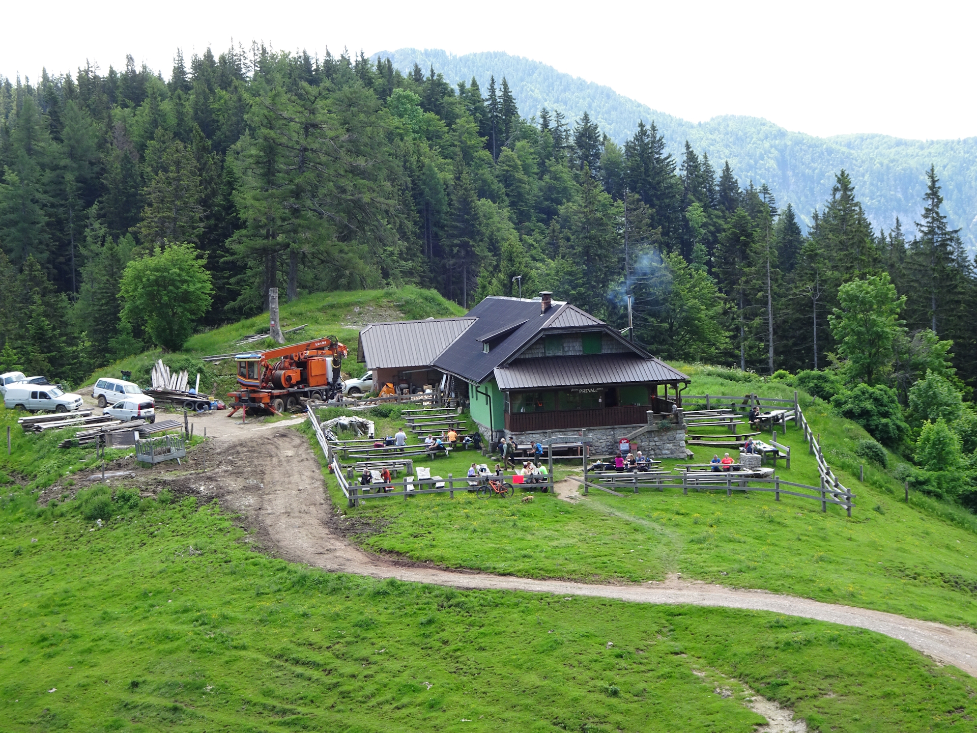 Leaving <i>Planina Prevala</i> behind...