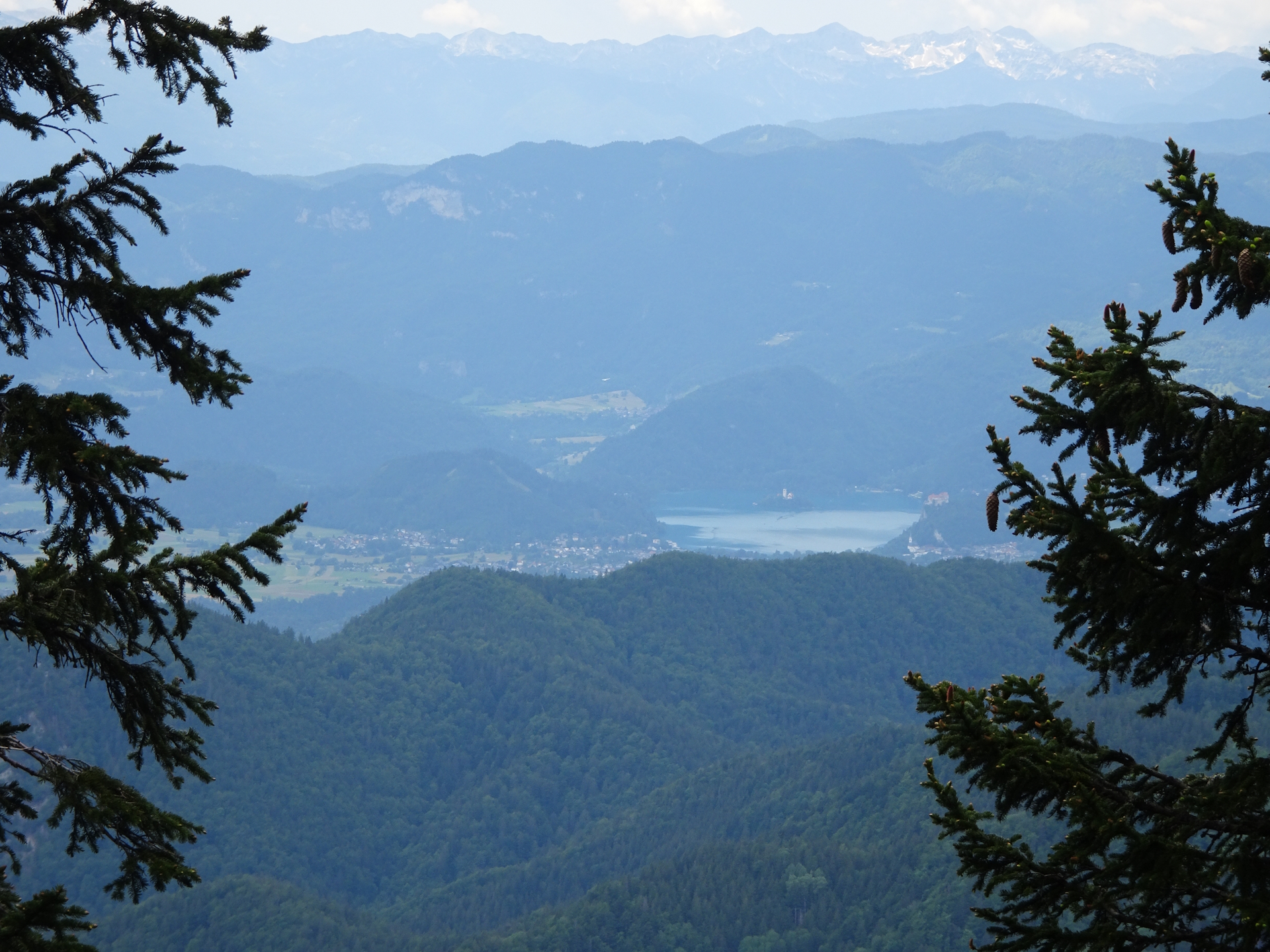 A first glimpse at the beautiful <i>Lake Bled</i>