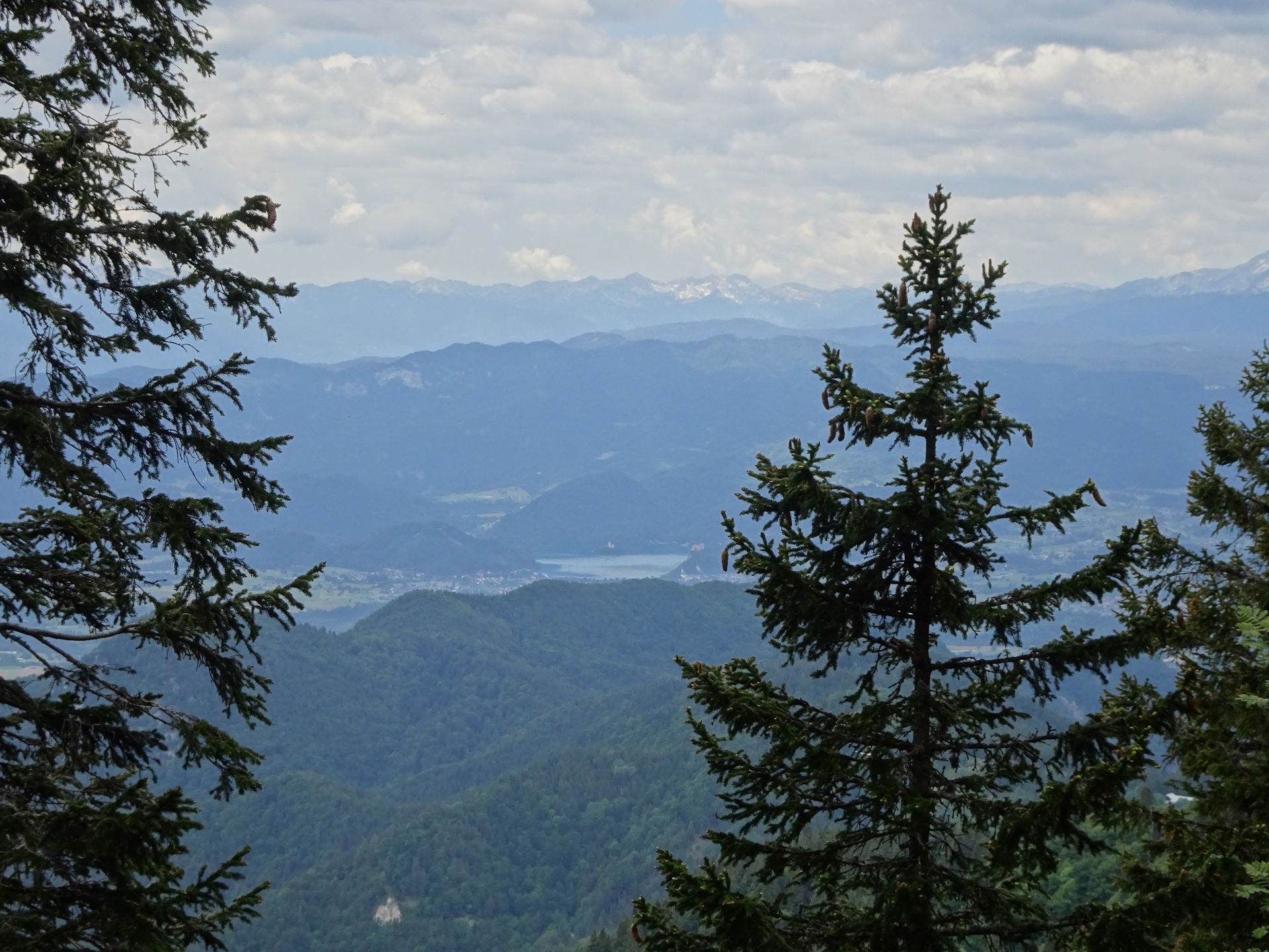 View towards <i>Lake Bled</i>