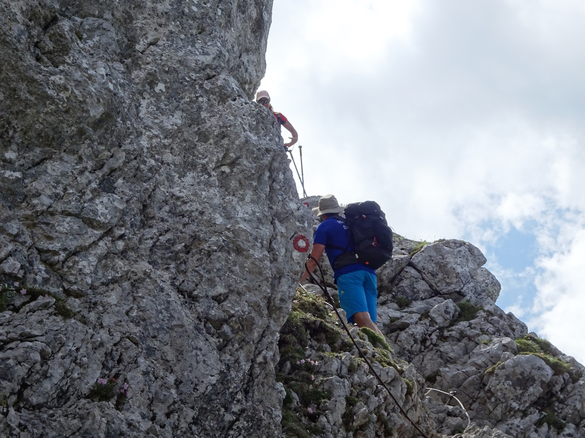 Also this trail requires some easy climbing