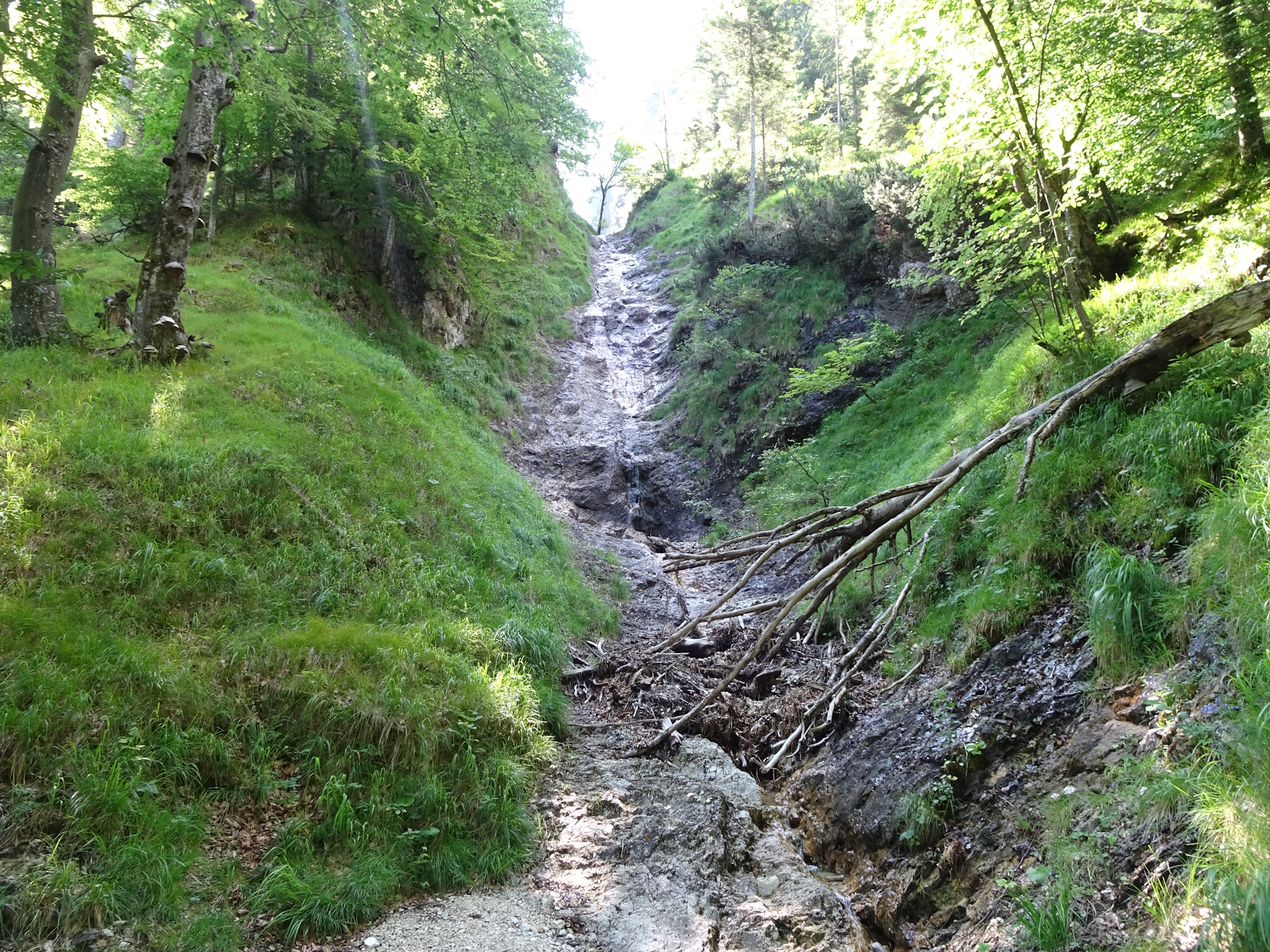 Crossing some small rivers