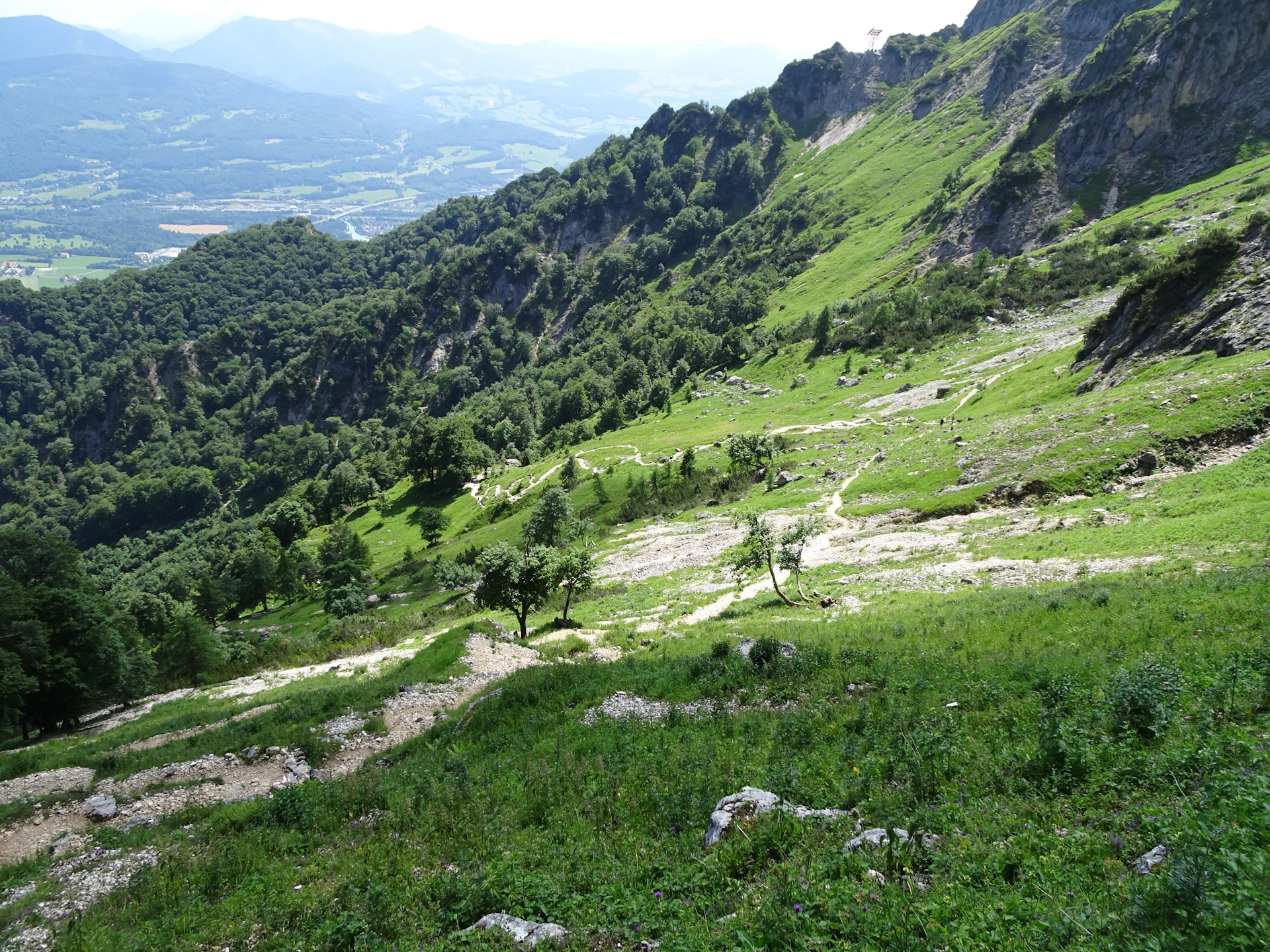 View back to <i>Obere Rositten</i>