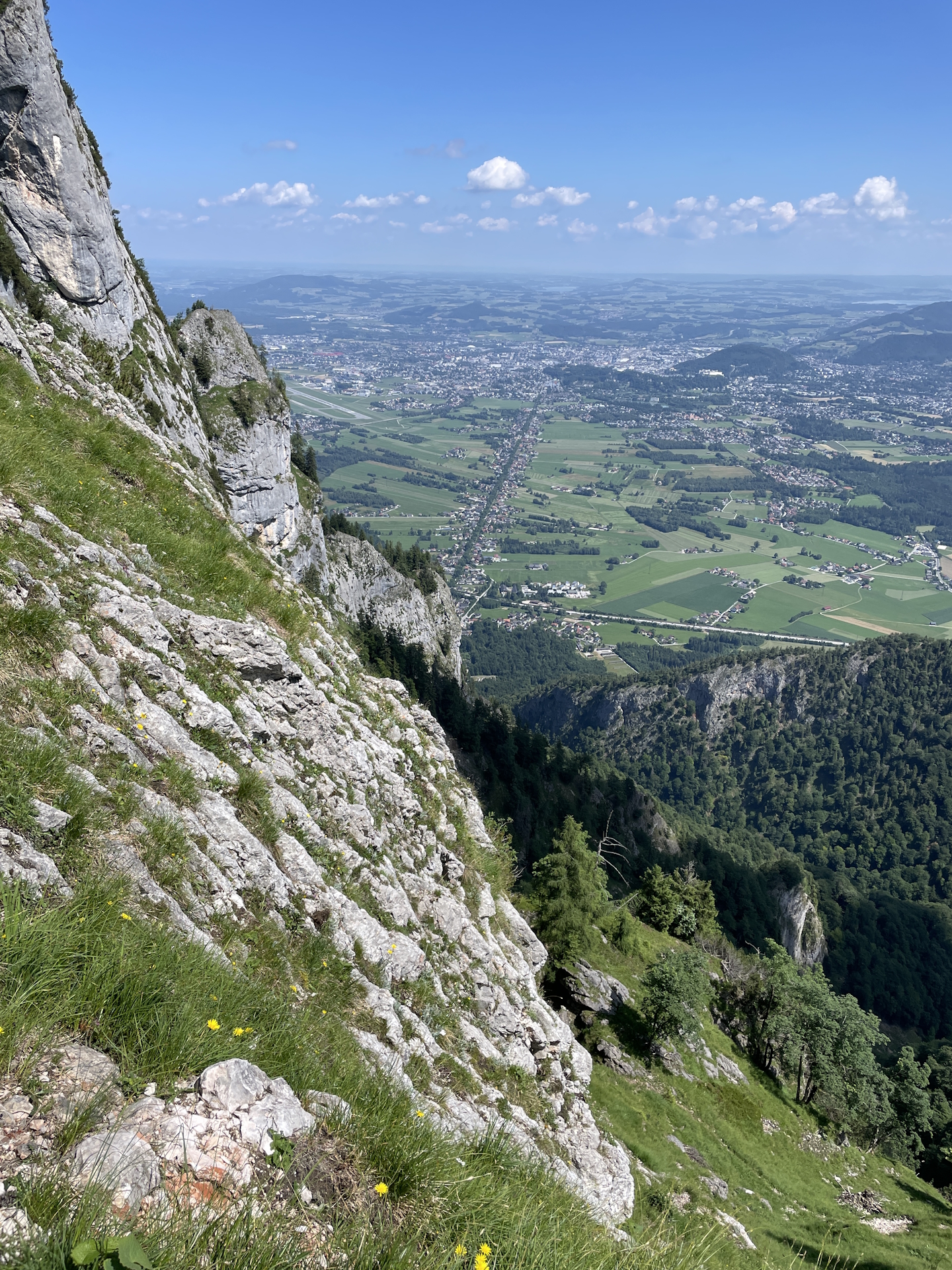 View down from the upper part of <i>Dopplersteig</i>