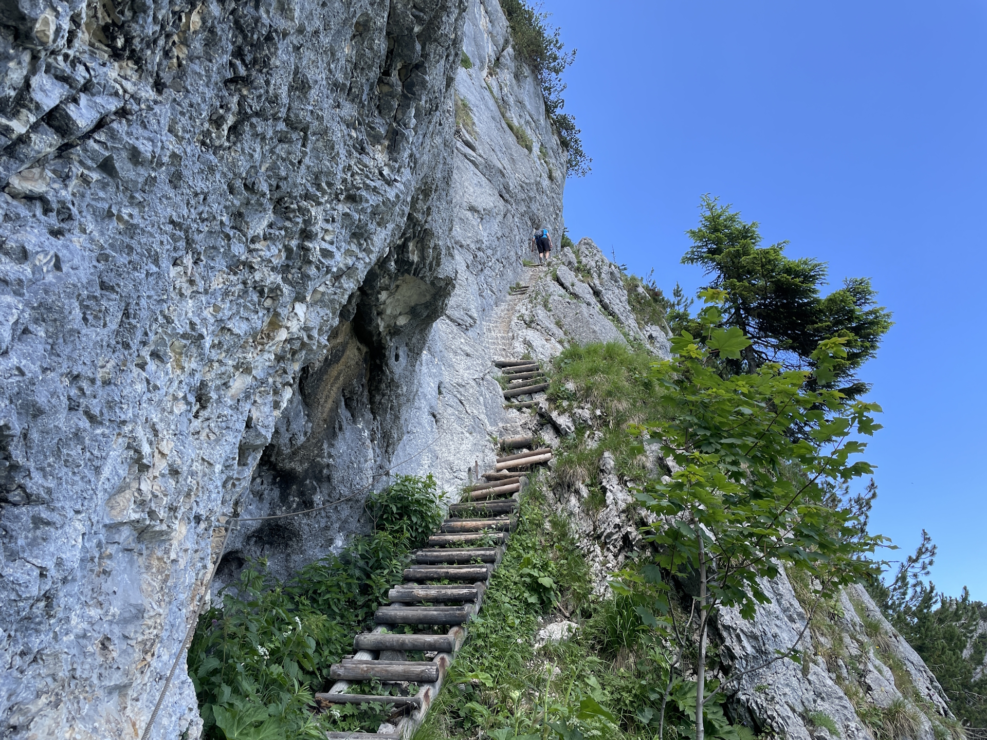 Stairs over stairs, this time very exposed though!