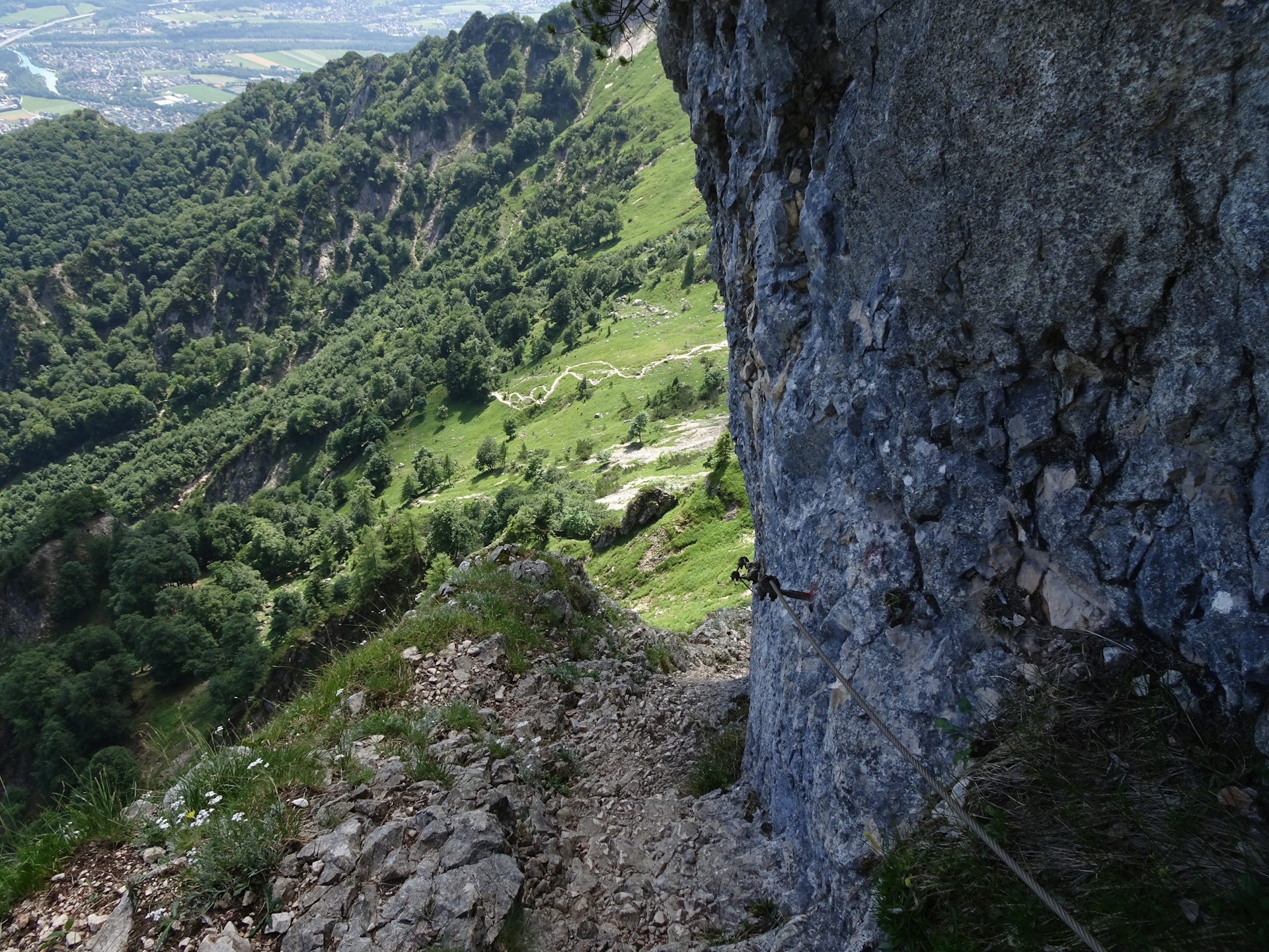 View back from <i>Dopplersteig</i>