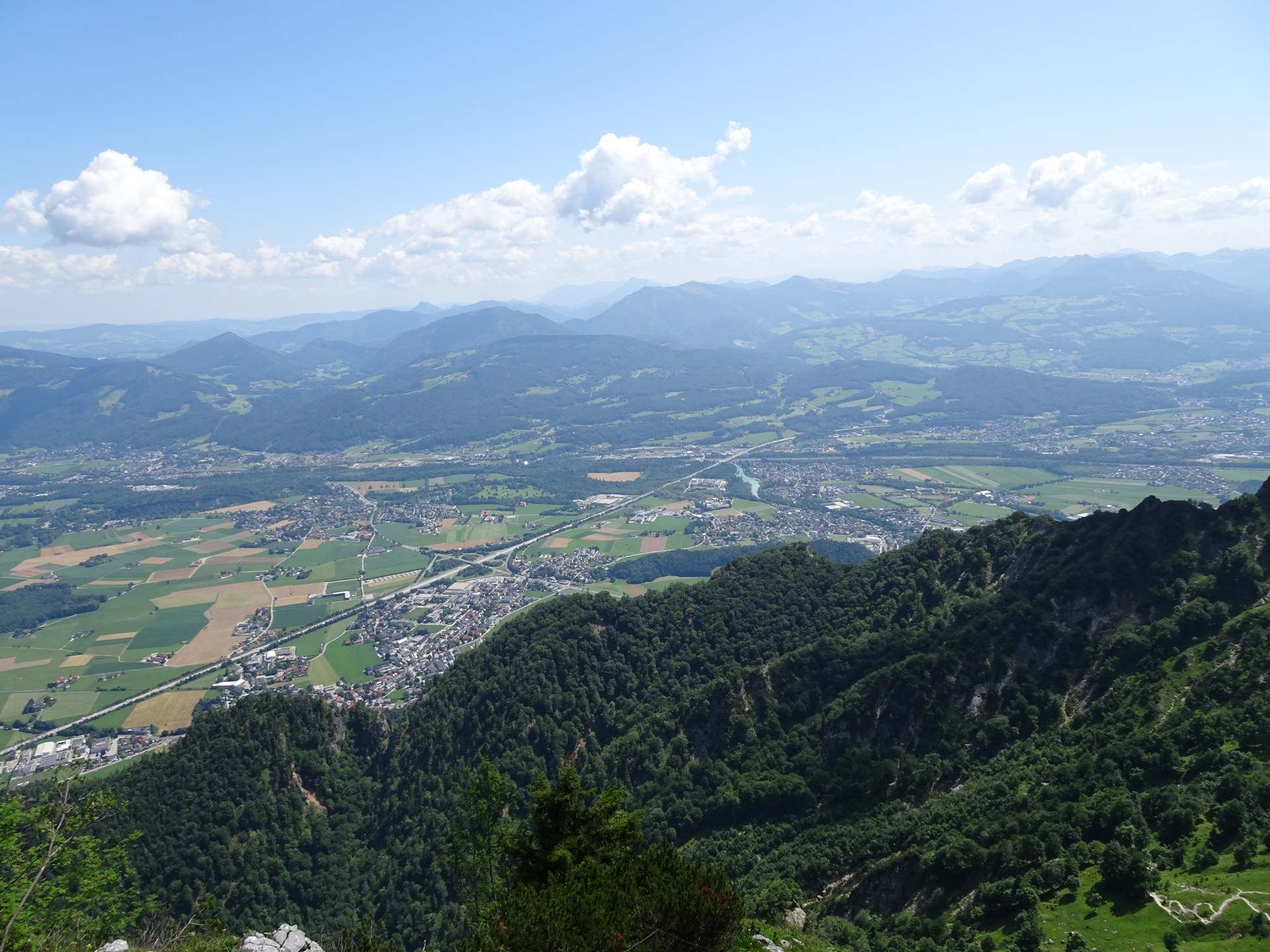View from <i>Taxhamer Kreuz</i>