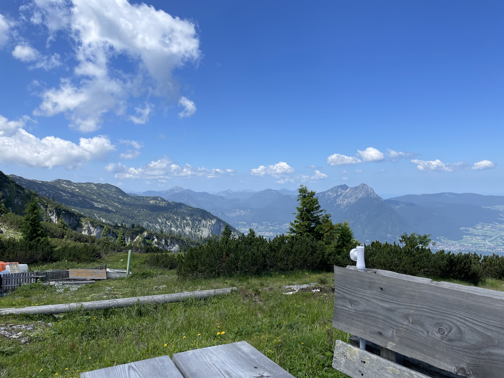 View from <i>Zeppezauerhaus</i>