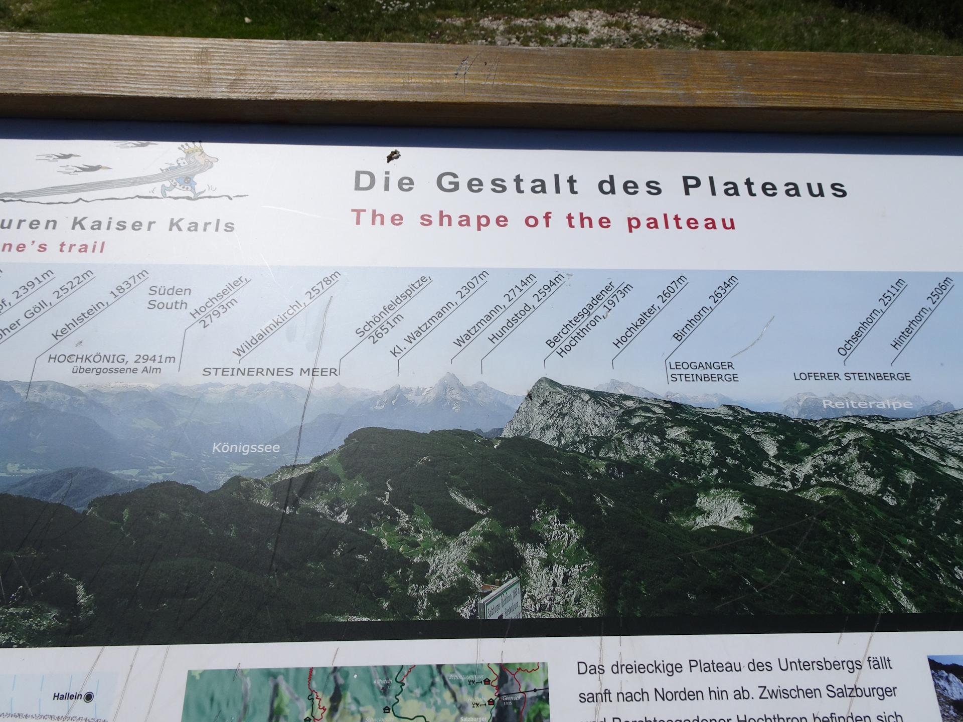 A lot to see from <i>Salzburger Hochthron</i>