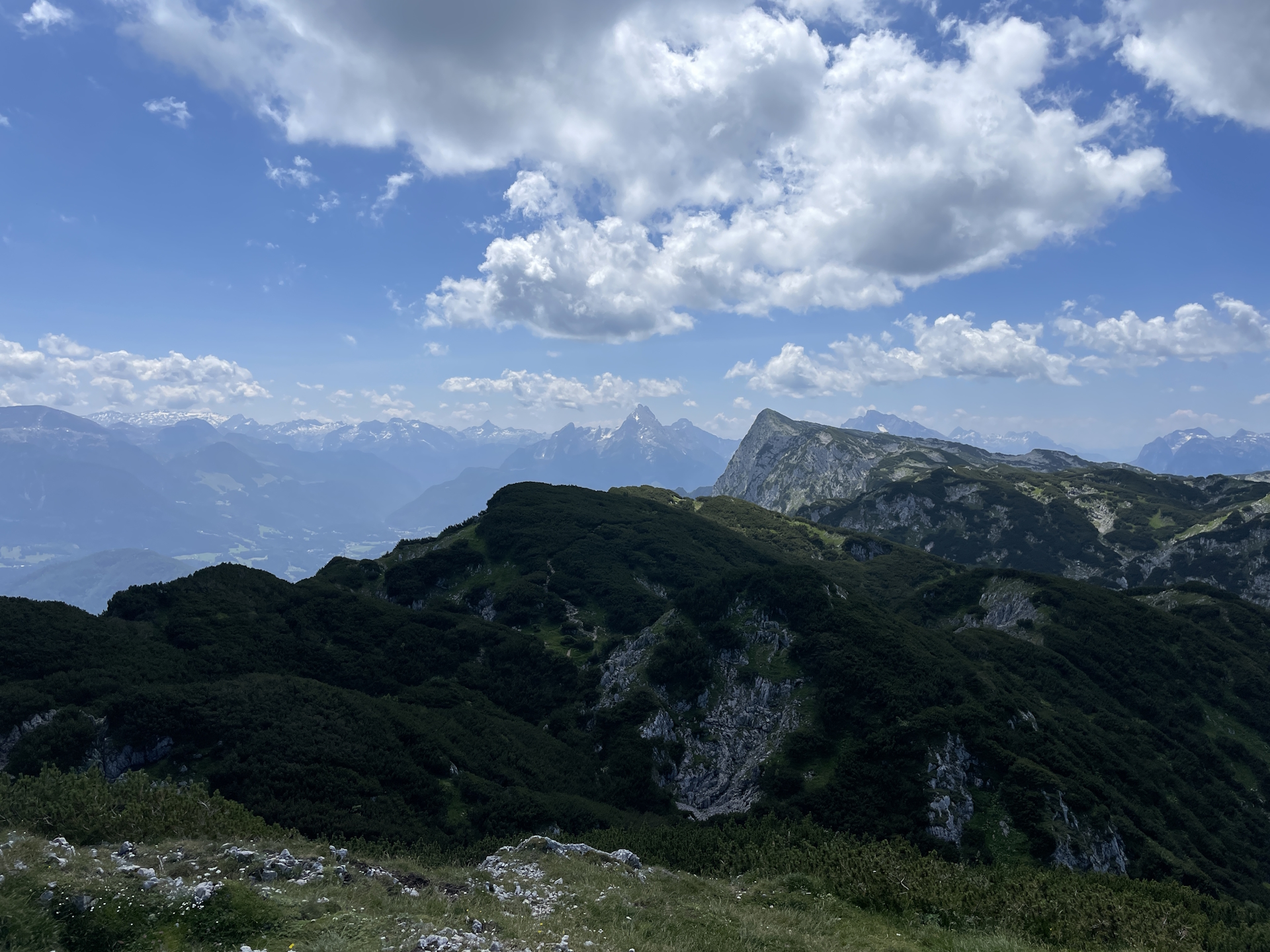 Amazing mountain scenery from <i>Salzburger Hochthron</i>