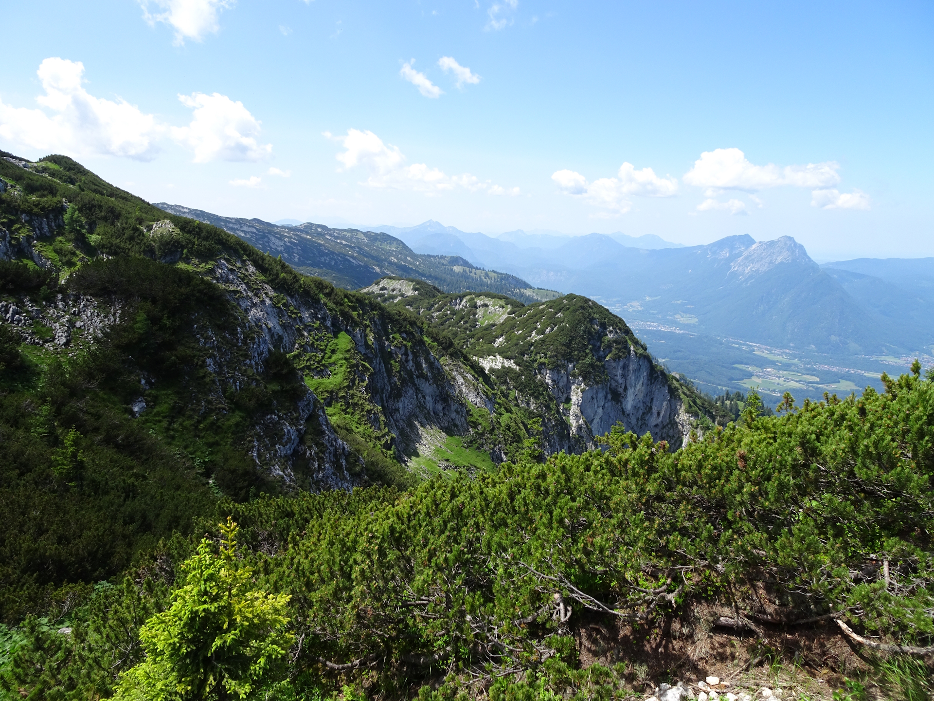 View from the trail to <i>Geiereck</i>