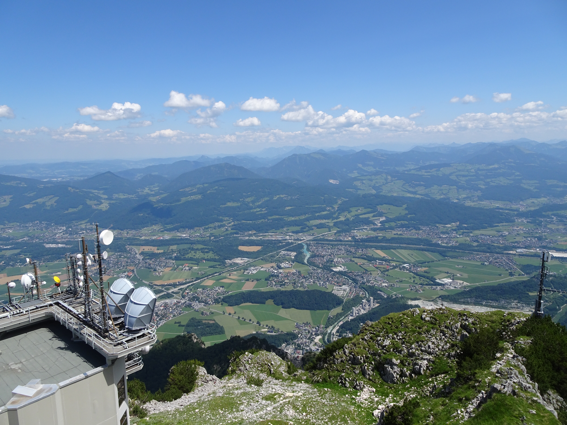 Back at the mountain station...