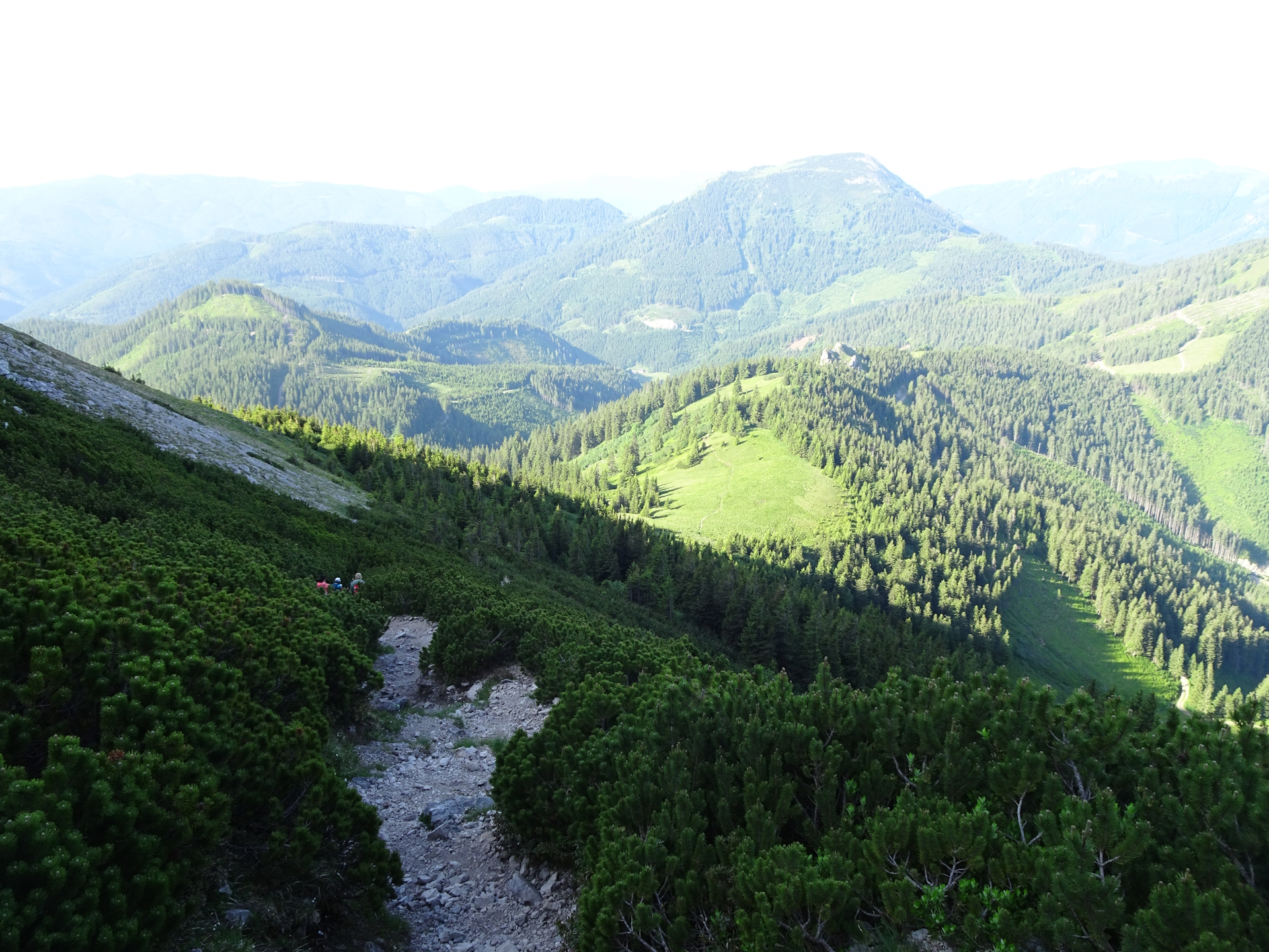 Descending via <i>Teufelssteig</i>