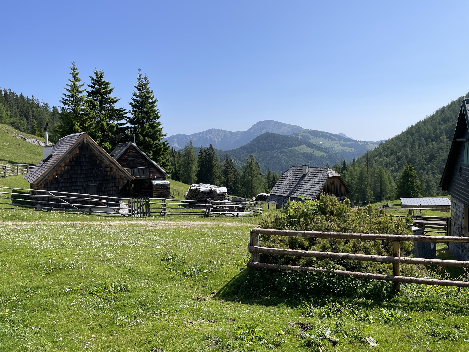 A nice break at <i>Göriacher Alm</i>
