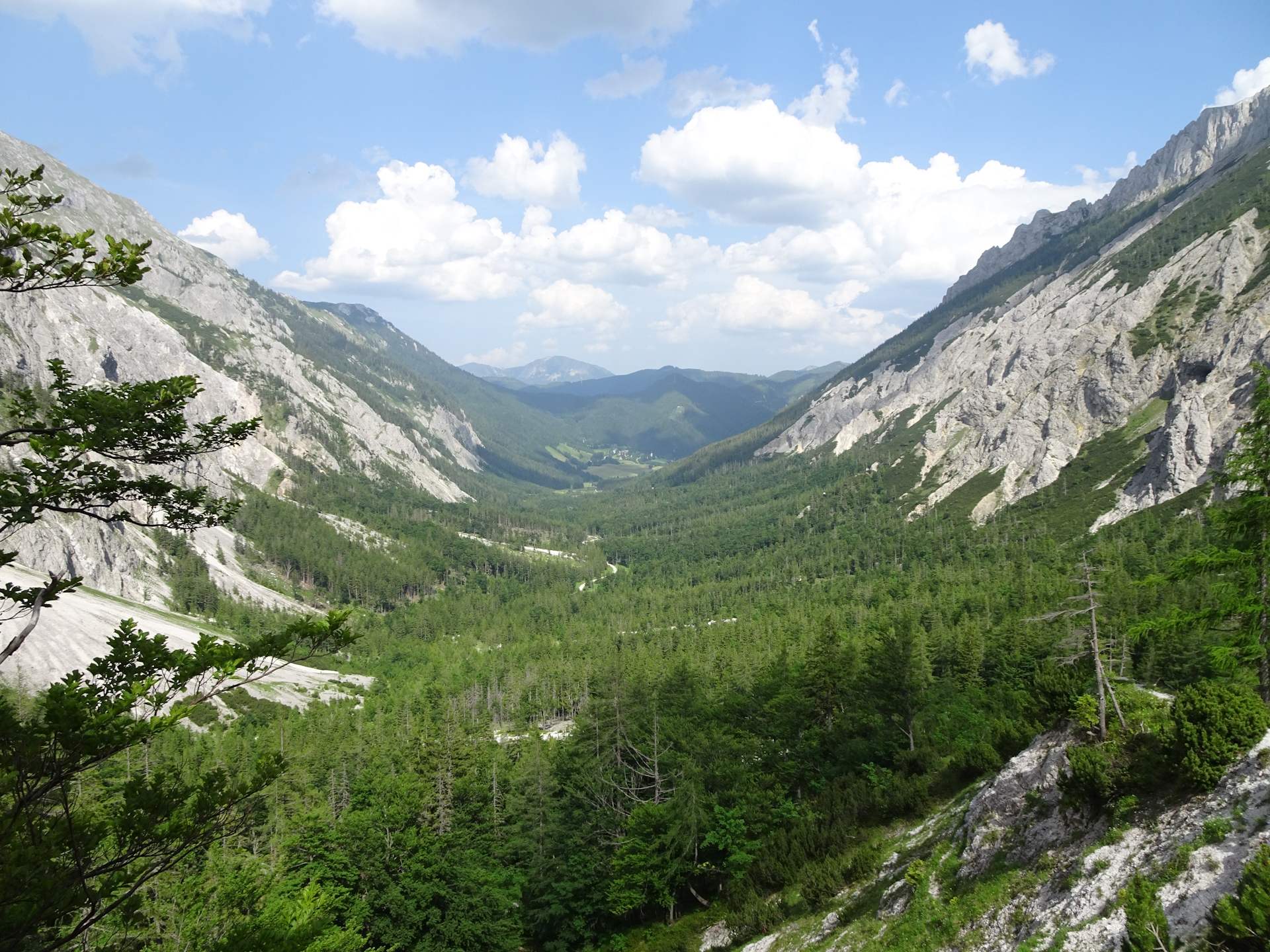 View back towards <i>Seewiesen</i>