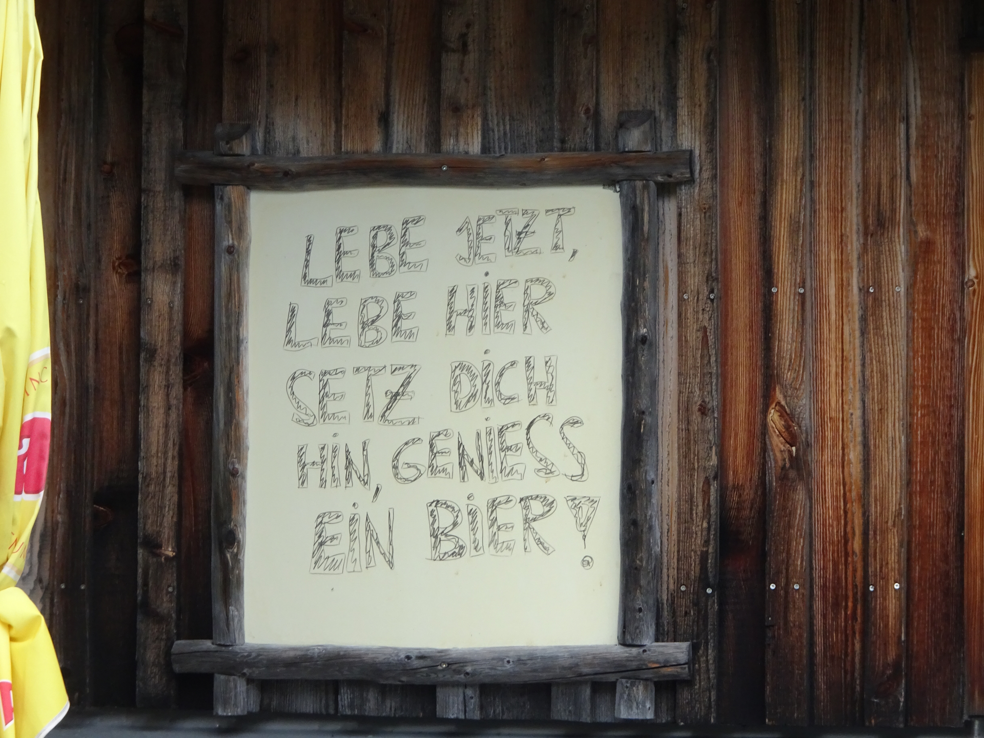 I wish but the hut was closed :(