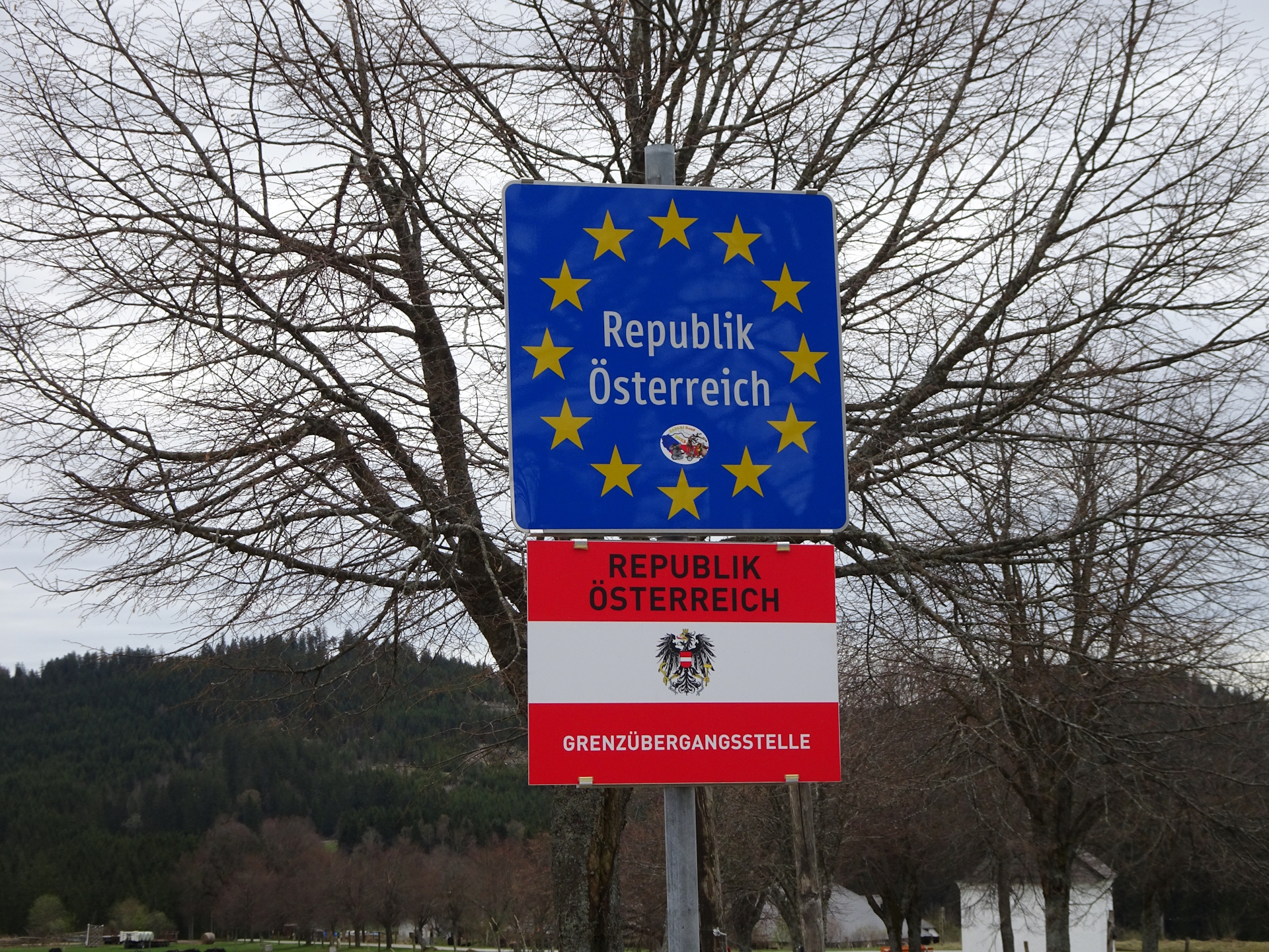 Leaving Austria...