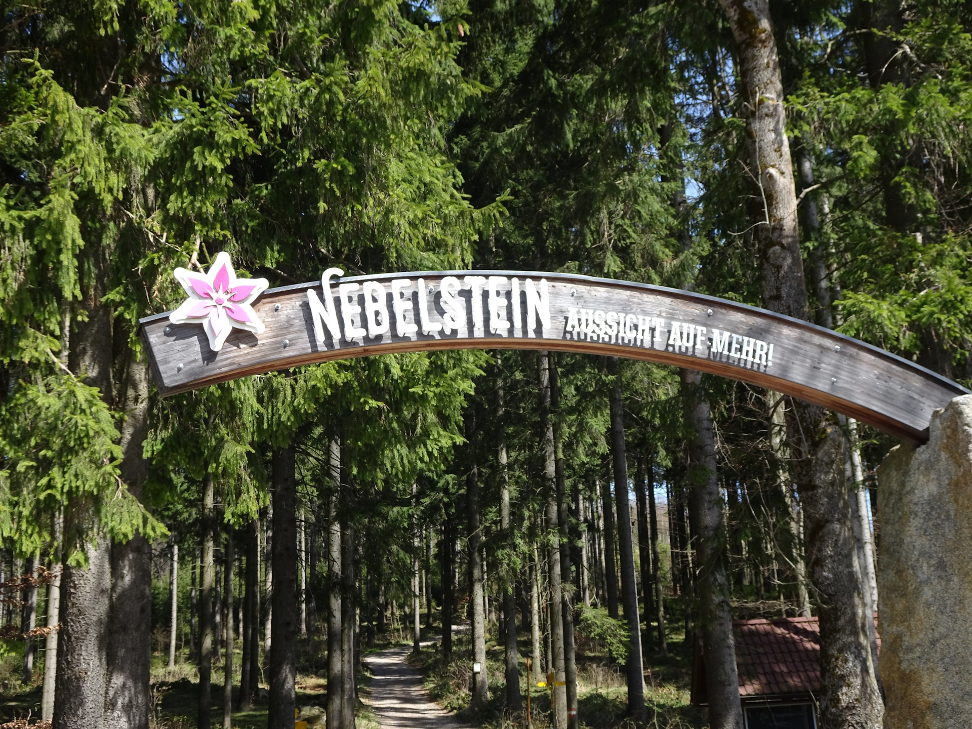 The wooden arch of <i>Nebelstein</i>
