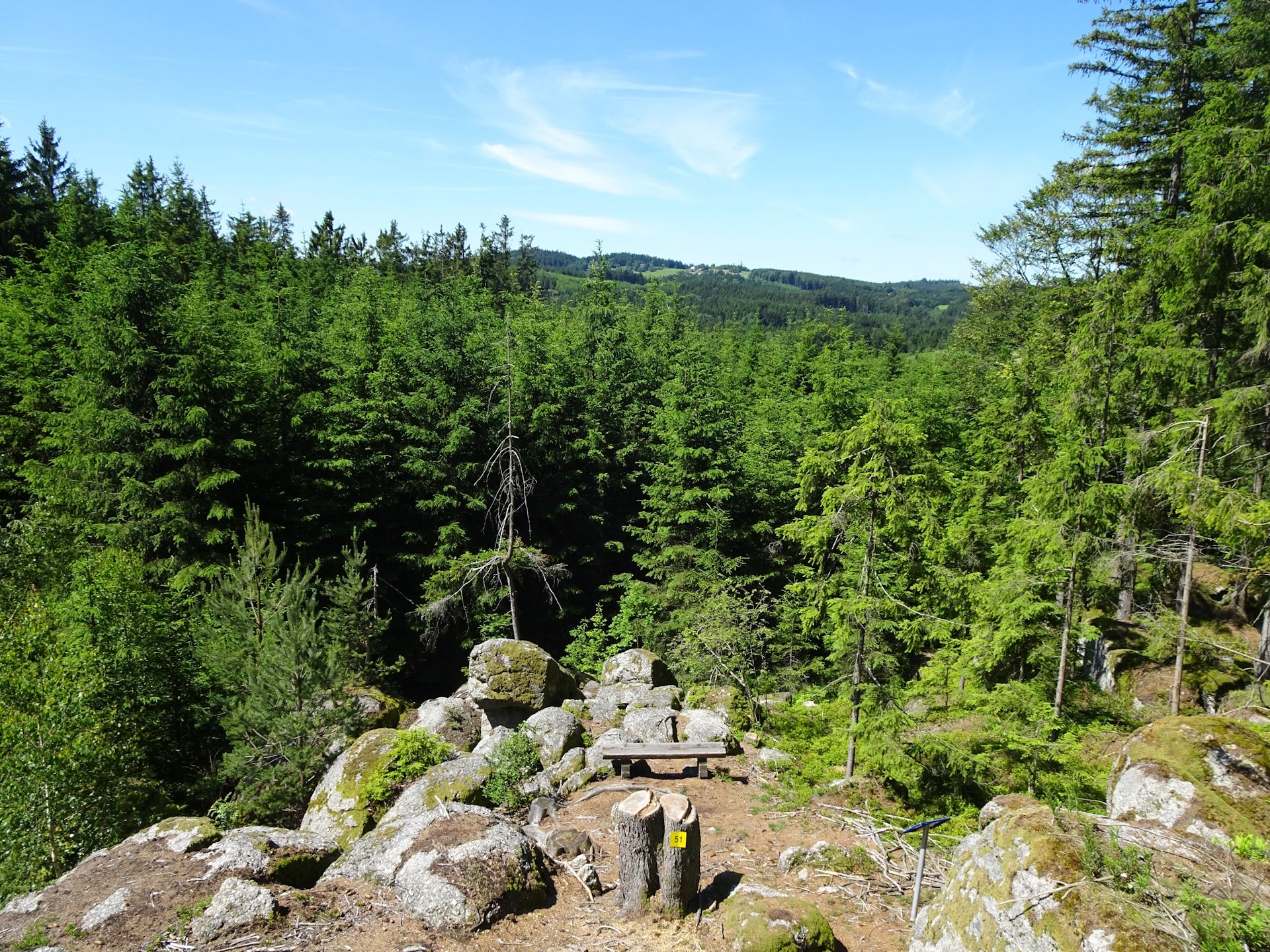 At the <i>Steinerne Rast</i>