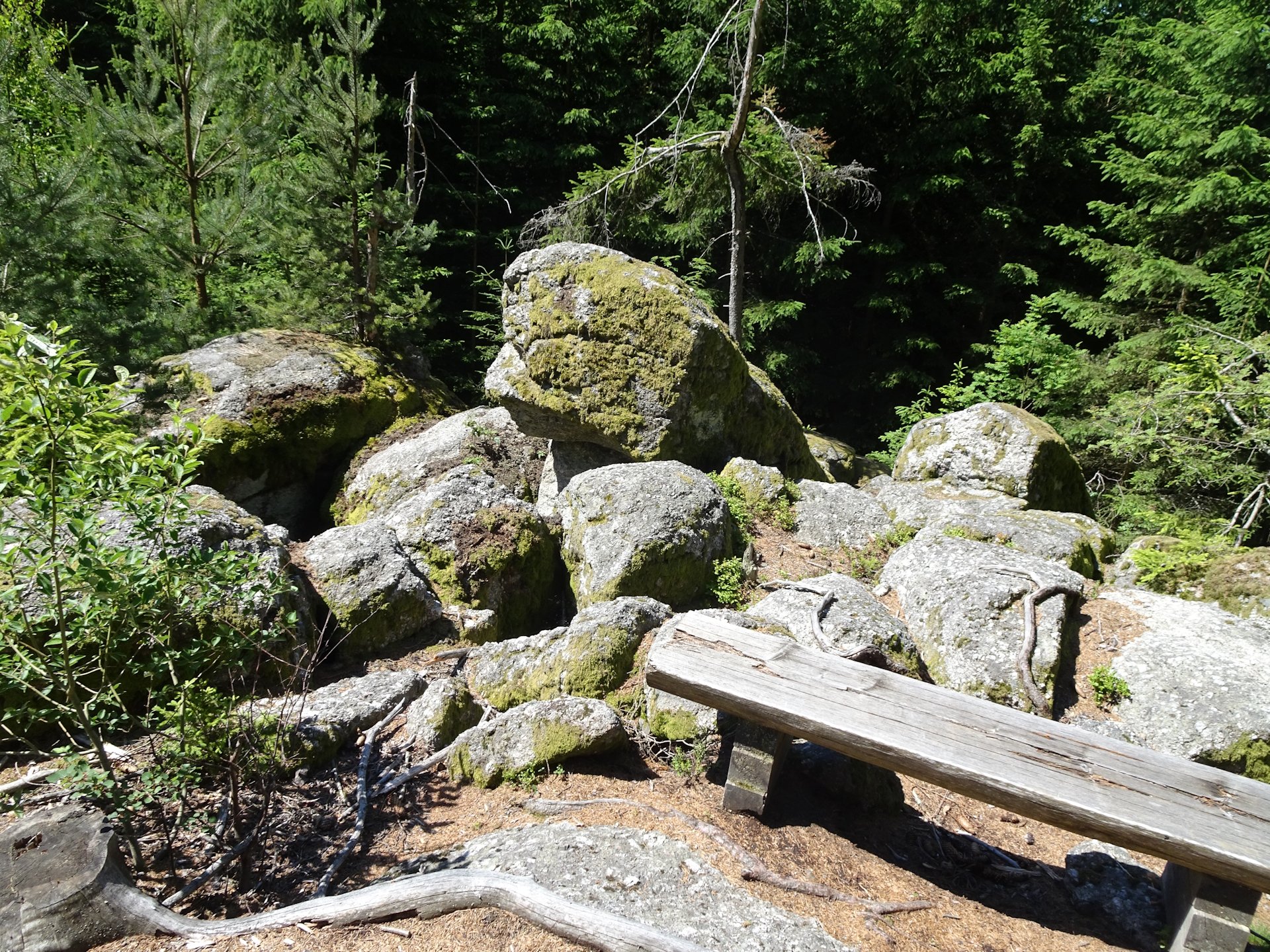 At the <i>Steinerne Rast</i>