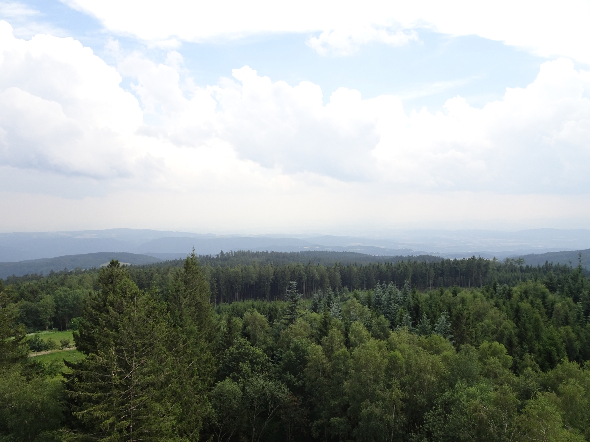 View from the <i>Jauerling</i> (top of the tower)