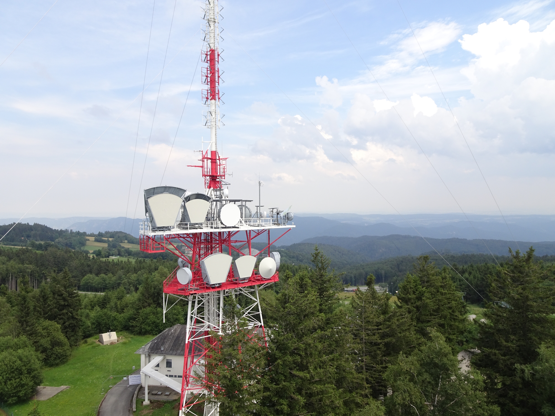 View from the <i>Jauerling</i> (top of the tower)