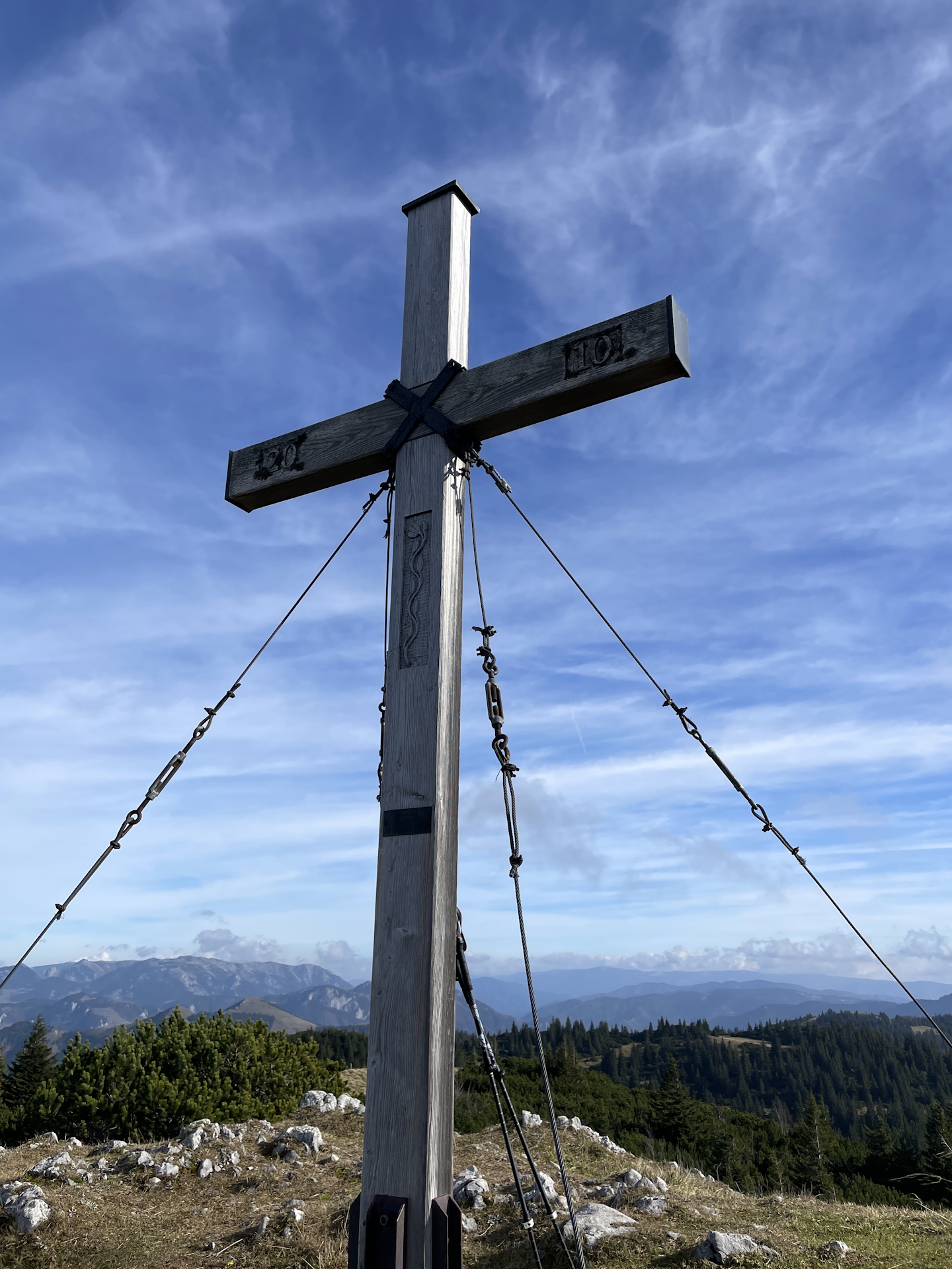 At the summit of <i>Tonion</i>