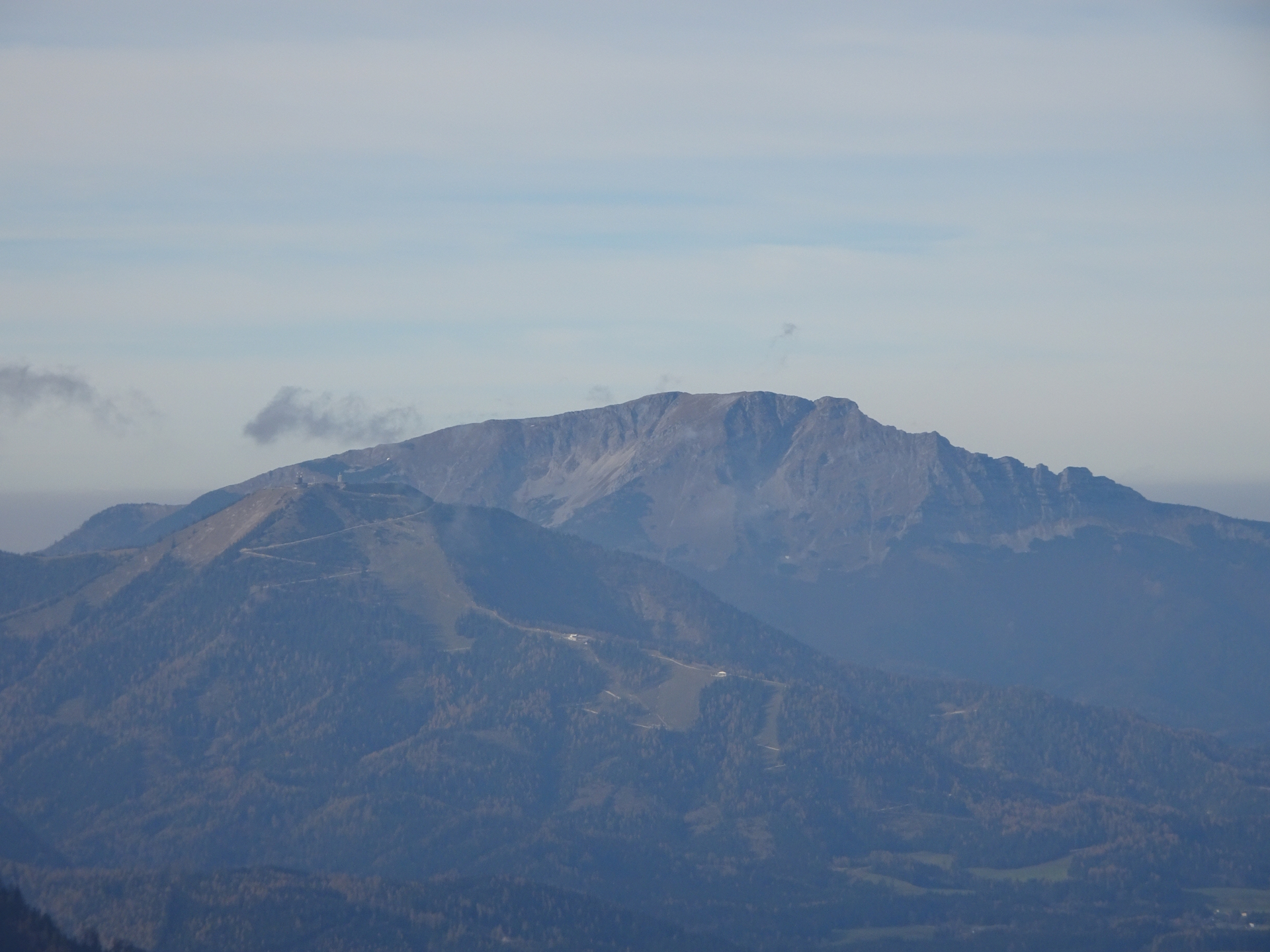The <i>Ötscher</i> and <i>Gemeindealpe</i> seen from <i>Tonion</i>