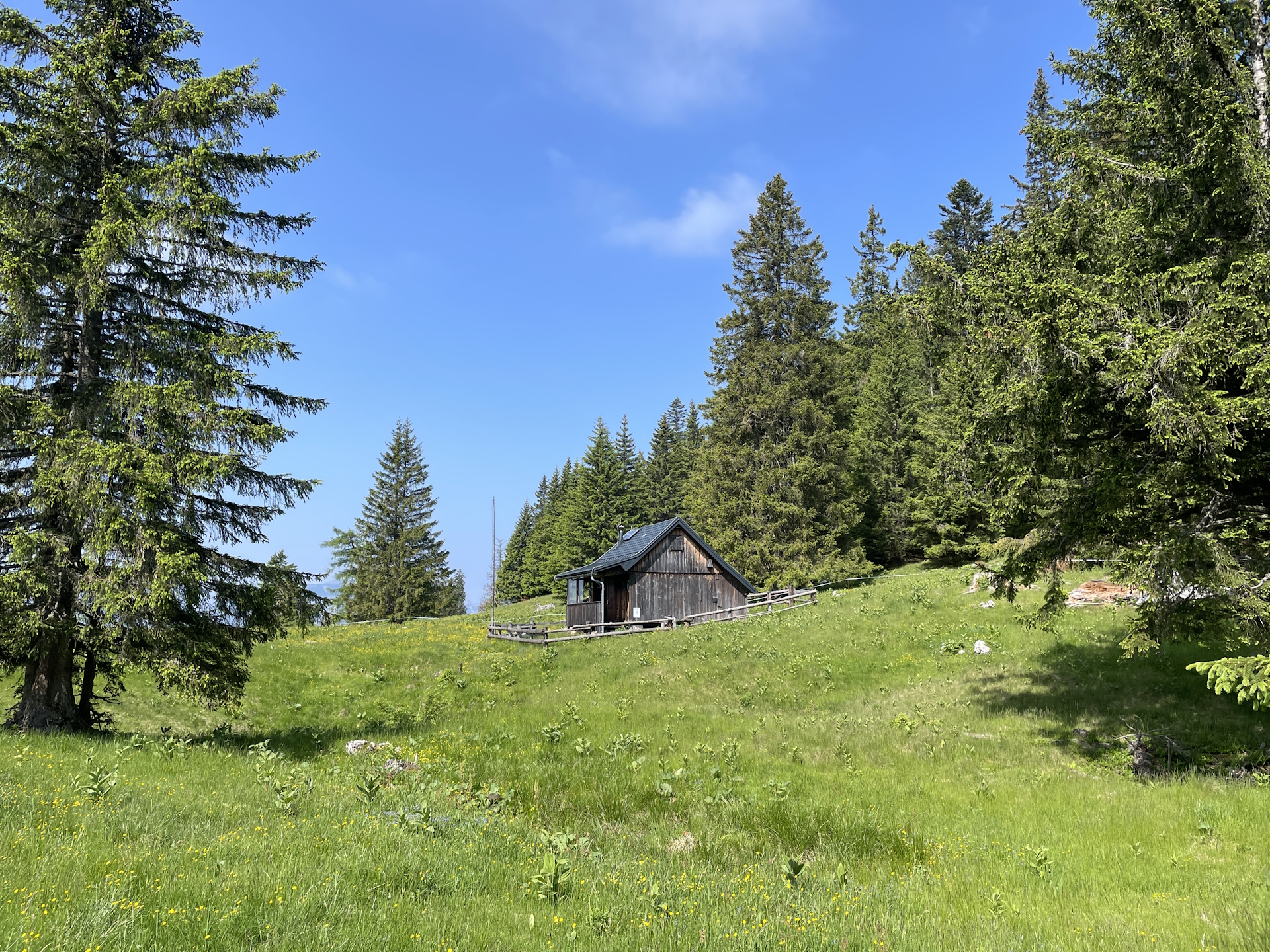 Approaching the stunning <i>Sohlenalm</i>
