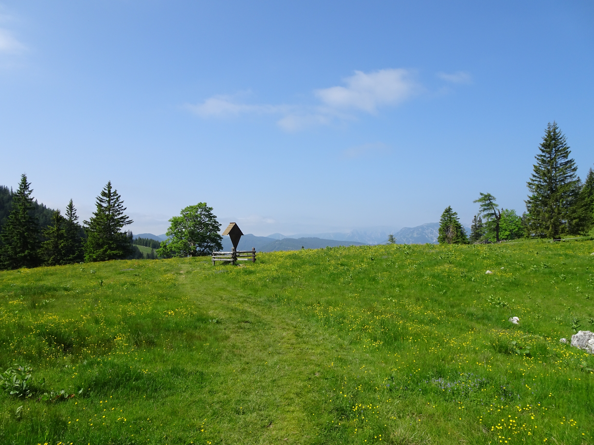 At the stunning <i>Sohlenalm</i>