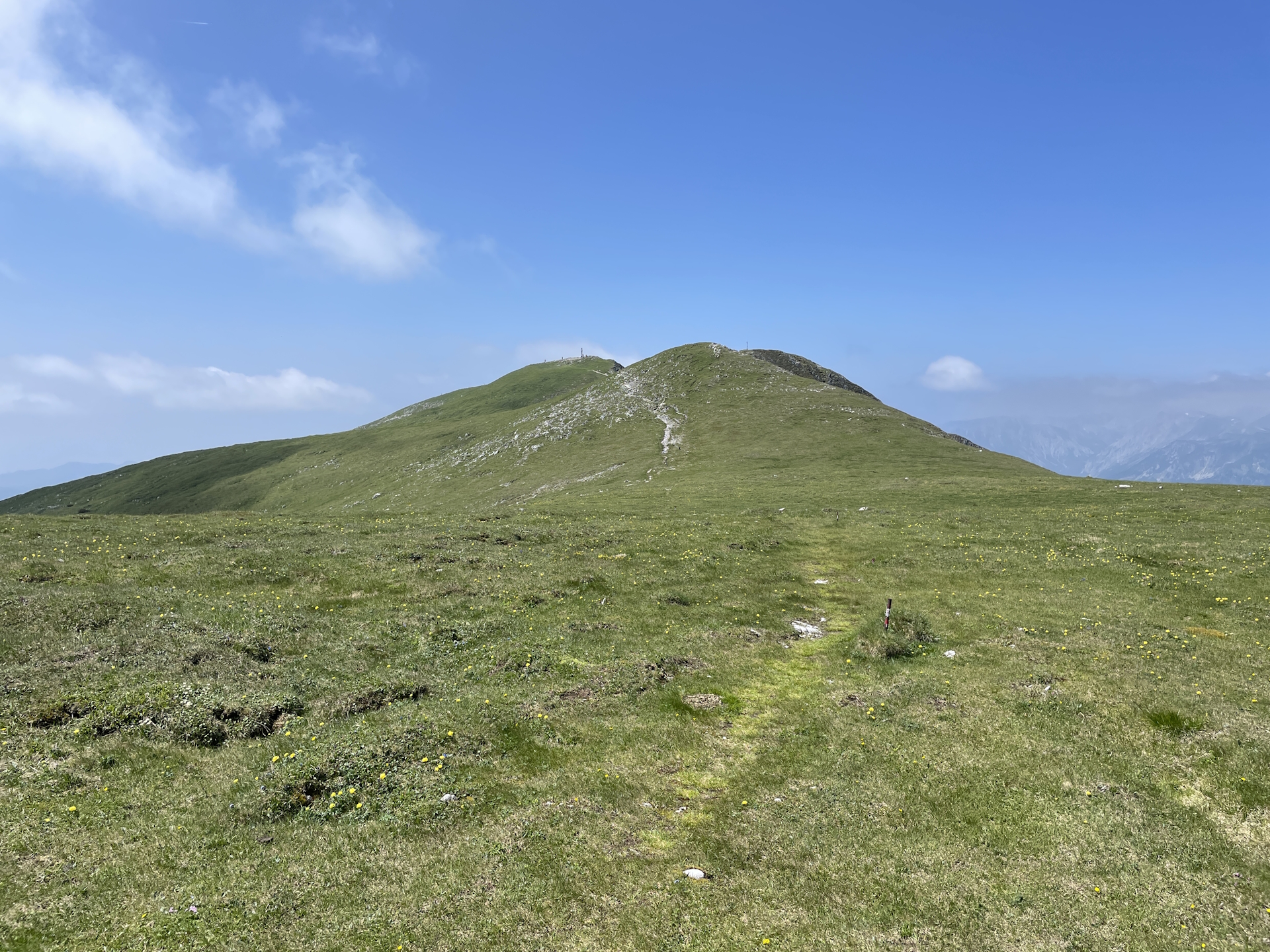 Towards the summit of <i>Hohe Veitsch</i>