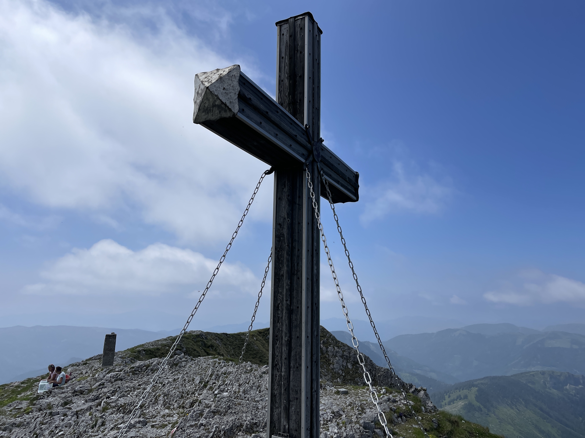 On the summit of <i>Hohe Veitsch</i>
