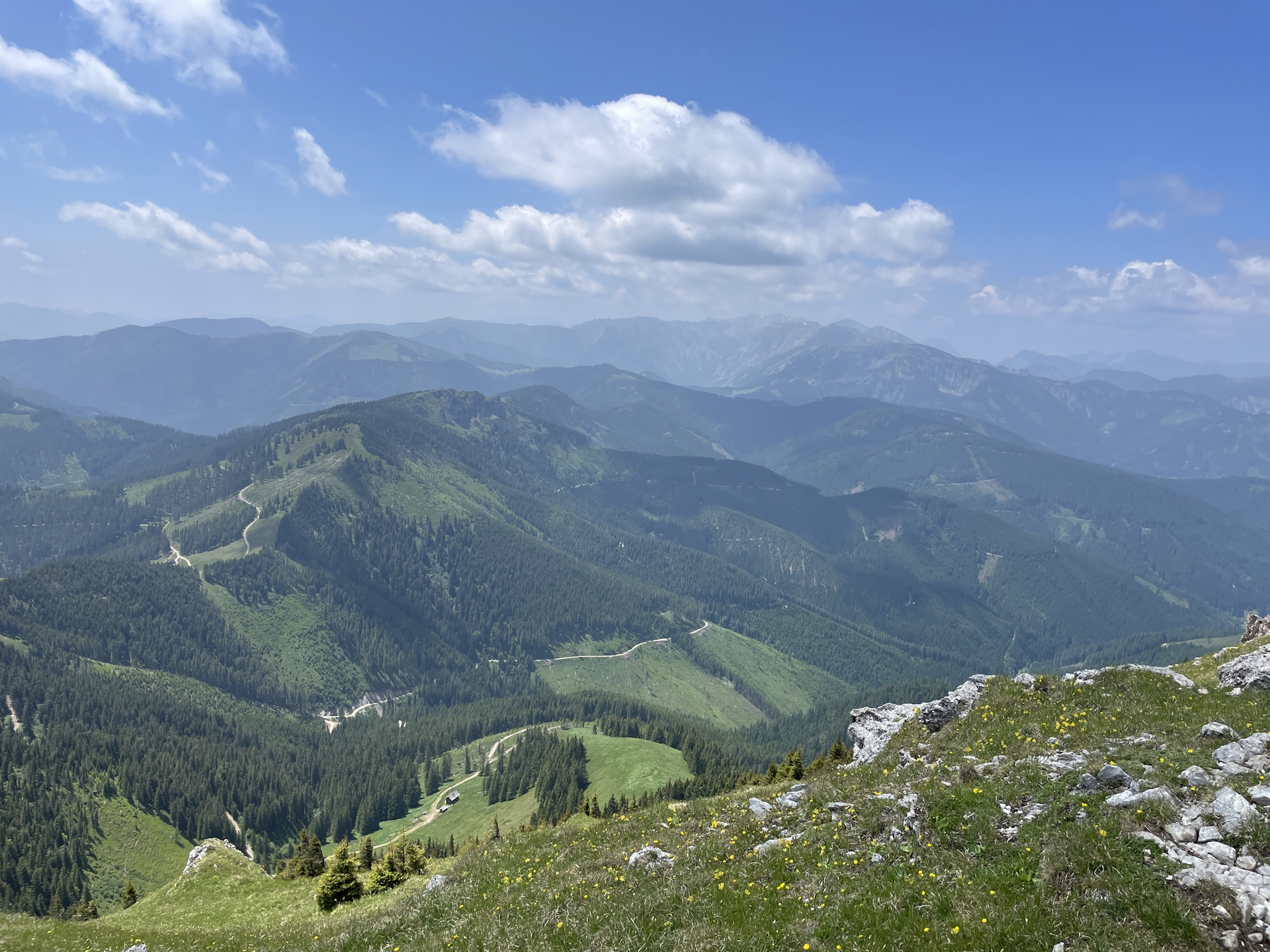 Scenic view from <i>Teufelssteig</i>