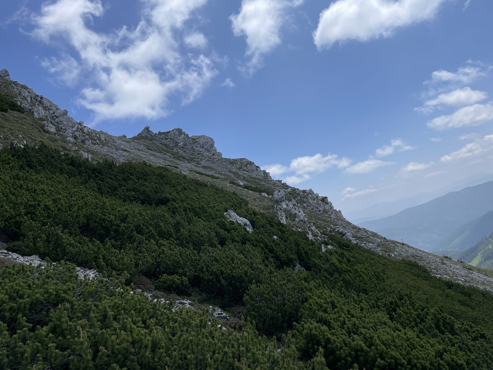 Descending via <i>Teufelssteig</i>