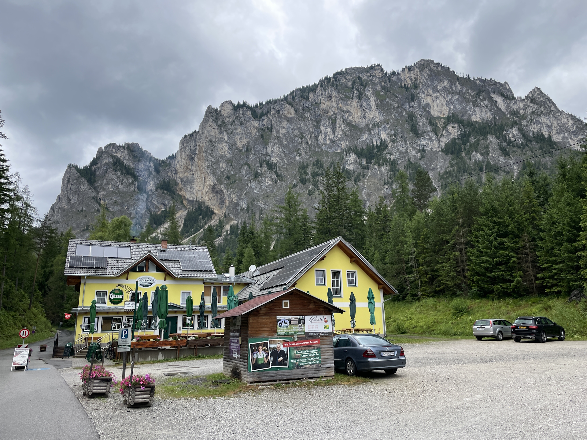 Passing by <i>Gasthof Grüner See</i>