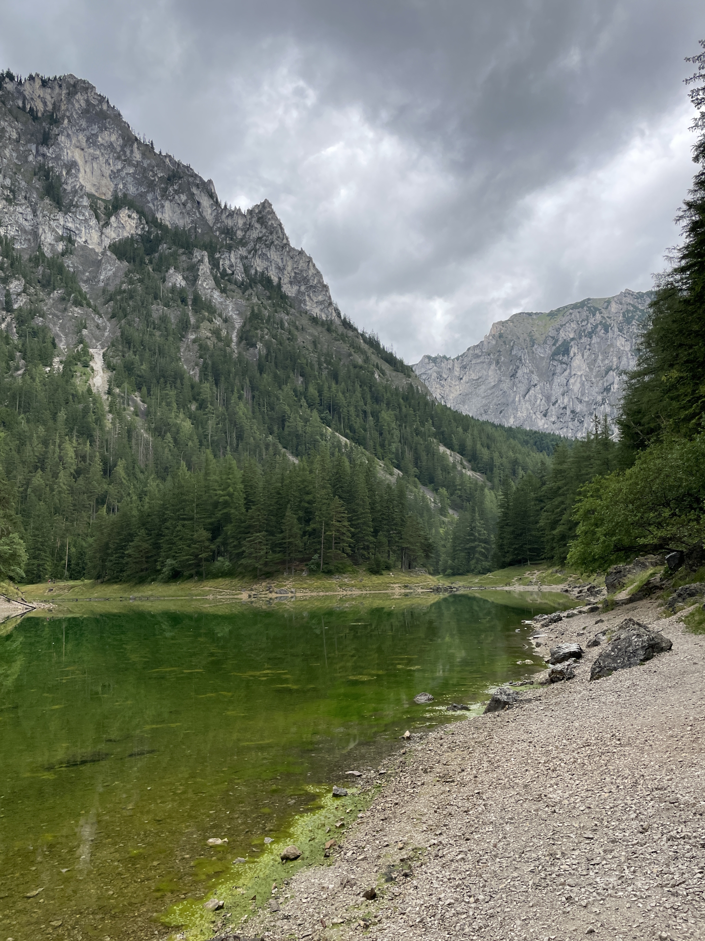 Exploring the <i>Grüner See</i> a bit