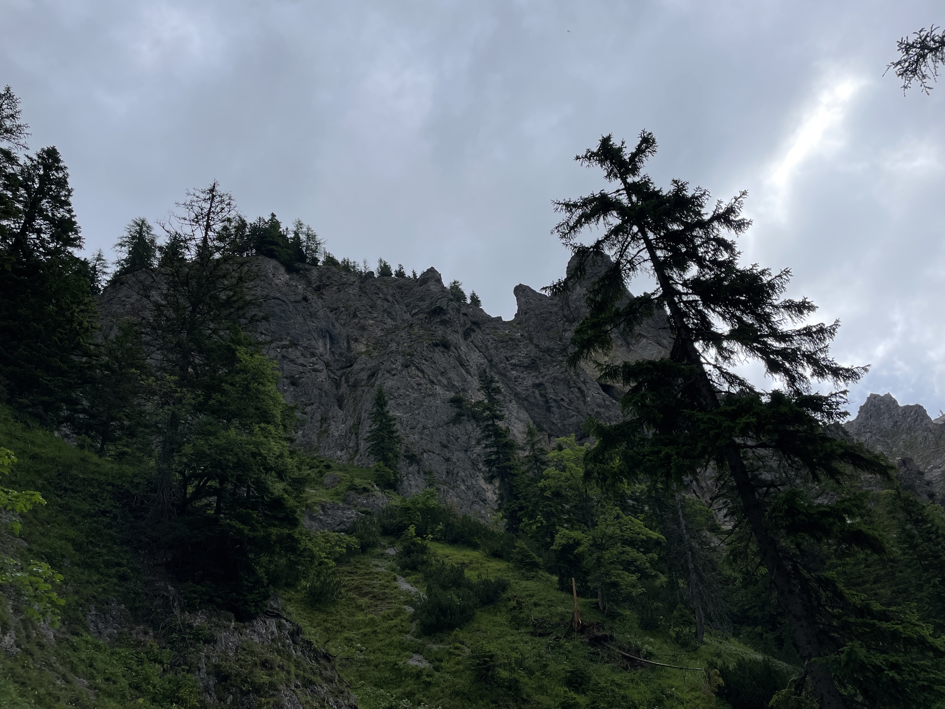 At the <i>Lawinengang</i>