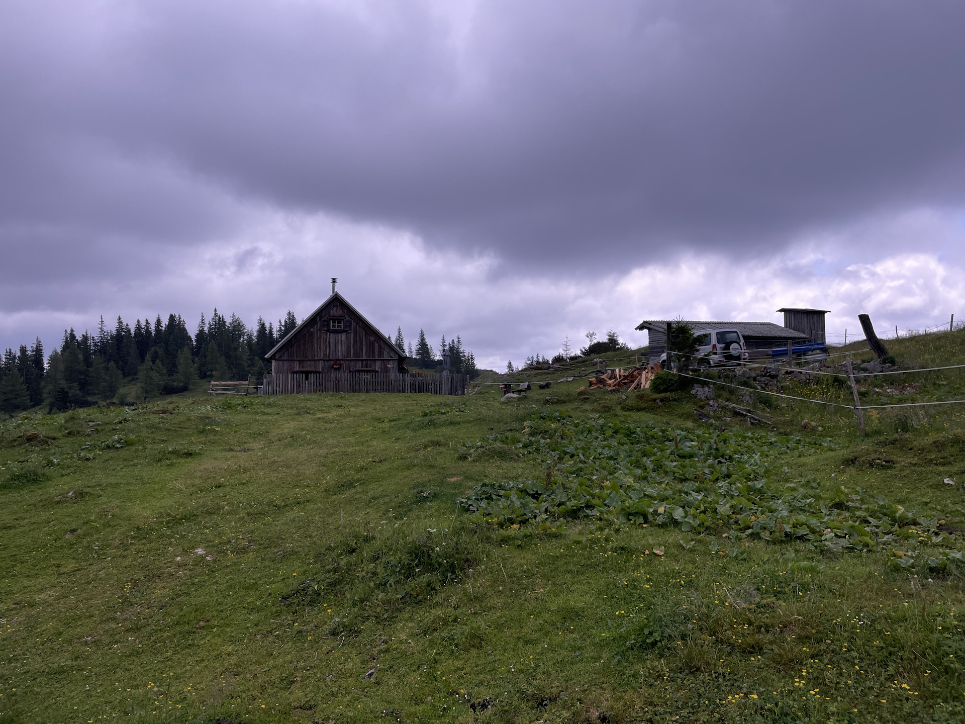 Passing by <i>Hörndlalm</i>