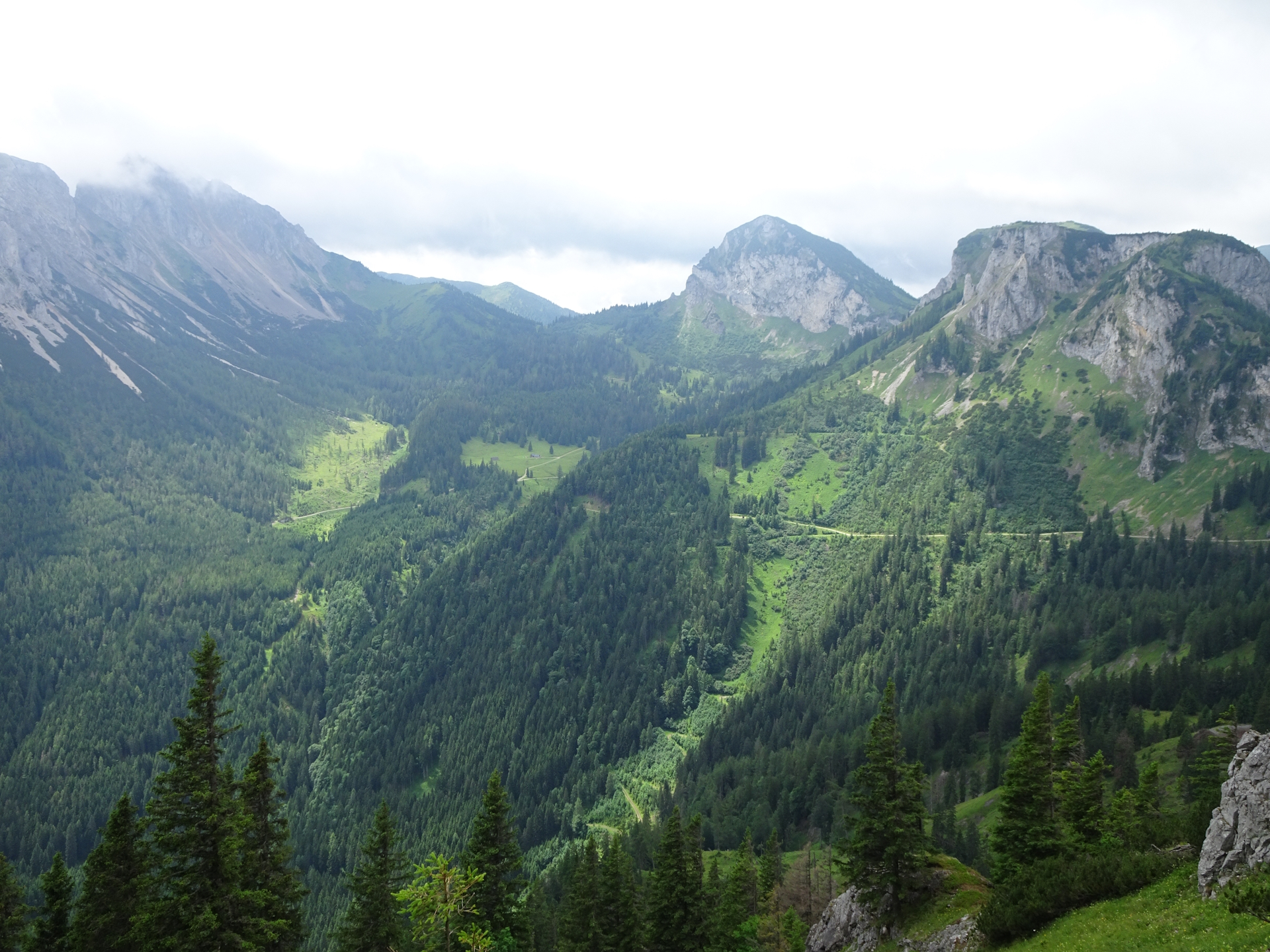View from the trail at <i>Kulmstein</i>