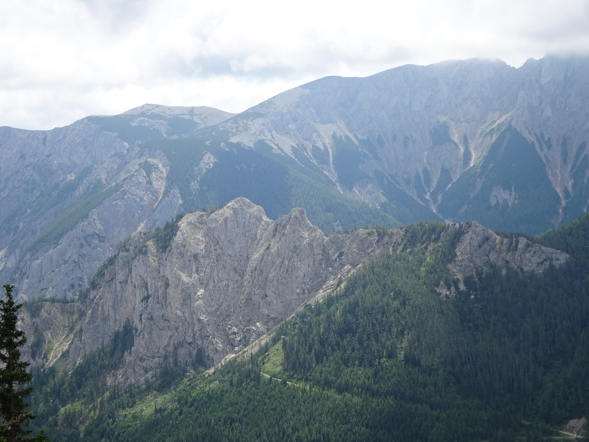 View from the trail at <i>Kulmstein</i>