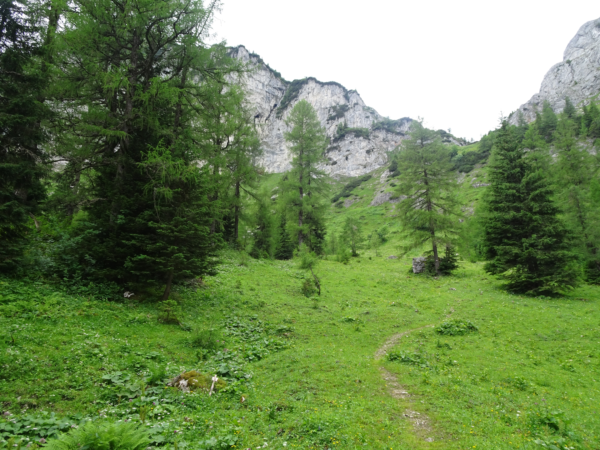 On the trail towards <i>Frauenmauer</i>