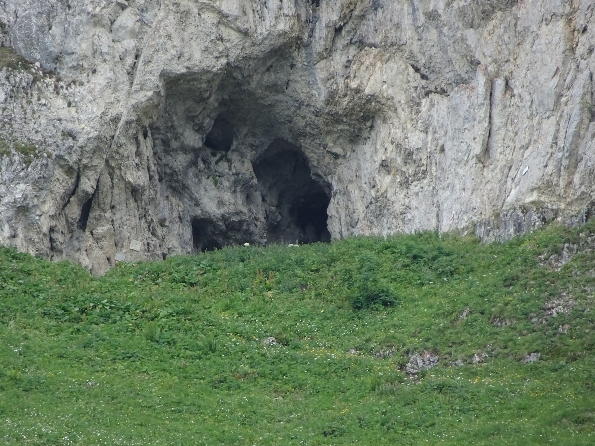The east entry of the <i>Frauenmauer</i> cave