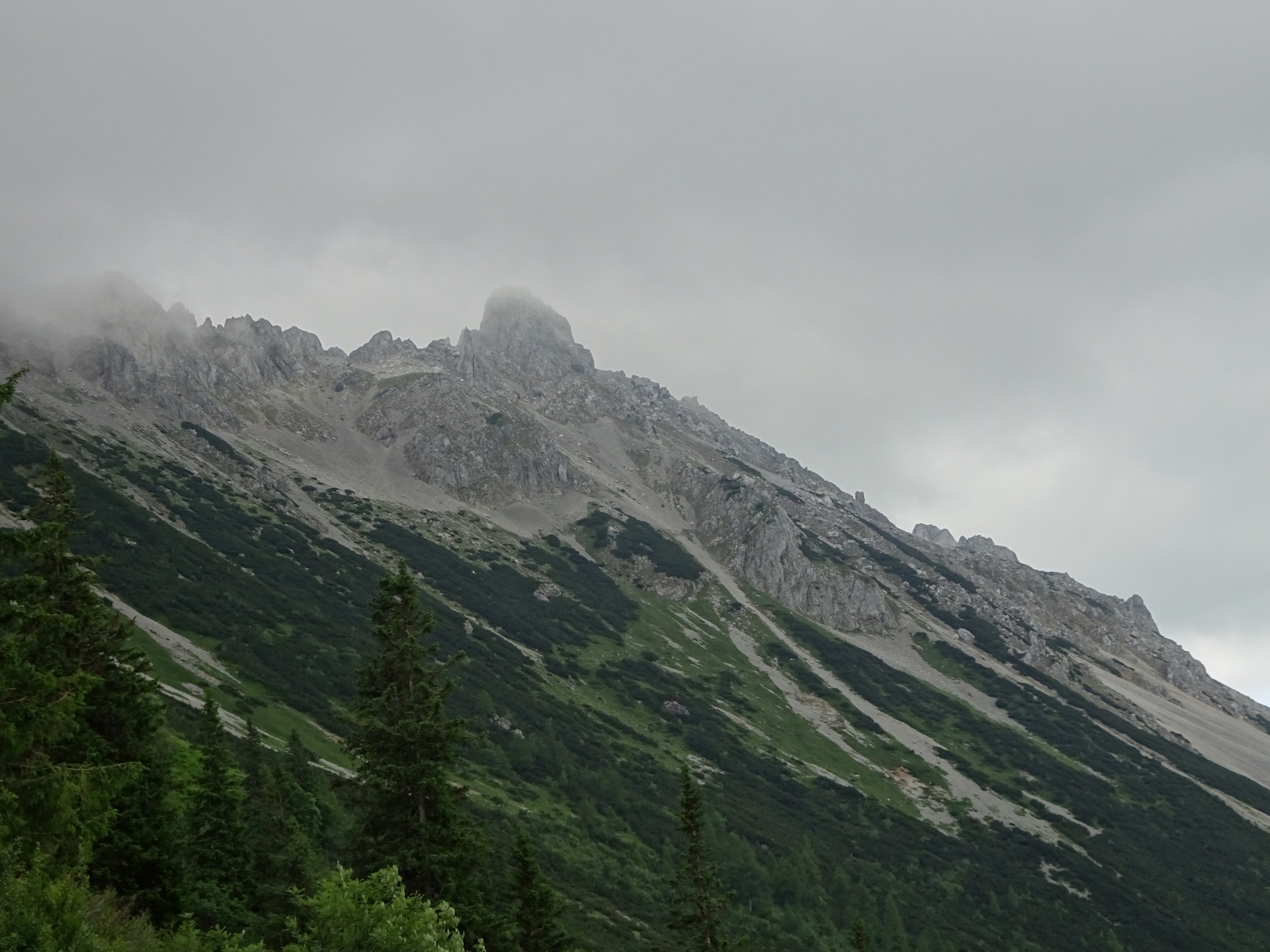 View towards <i>TAC Spitze</i>