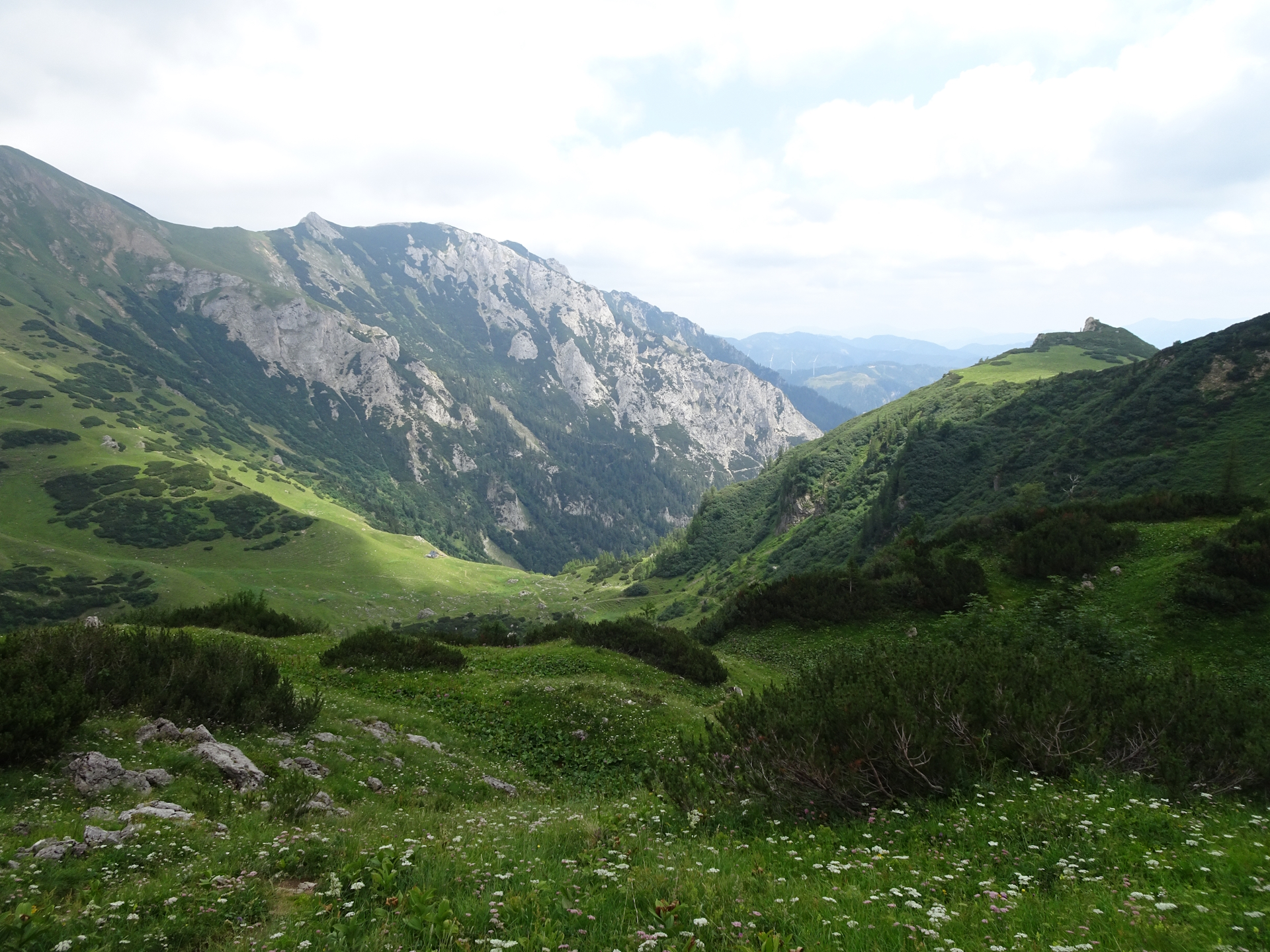 Scenic view down to <i>Krumpalm</i>