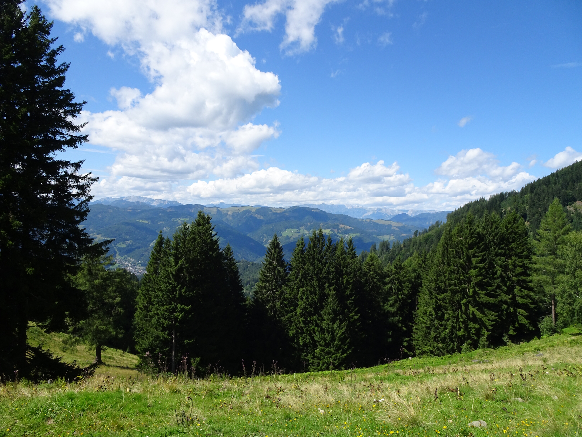 Scenic view from <i>Gstattmoaralm</i>