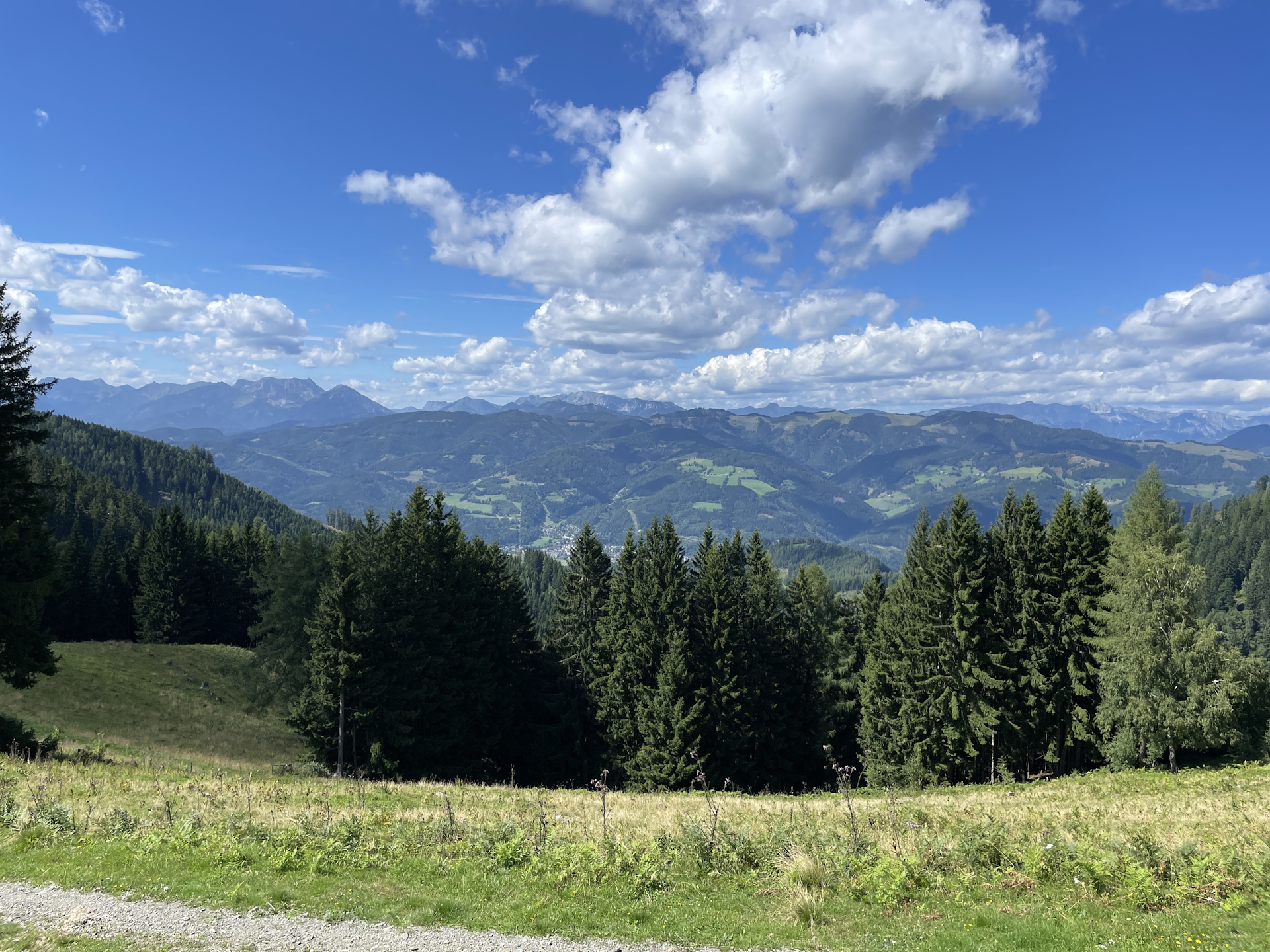 Scenic view from <i>Gstattmoaralm</i>
